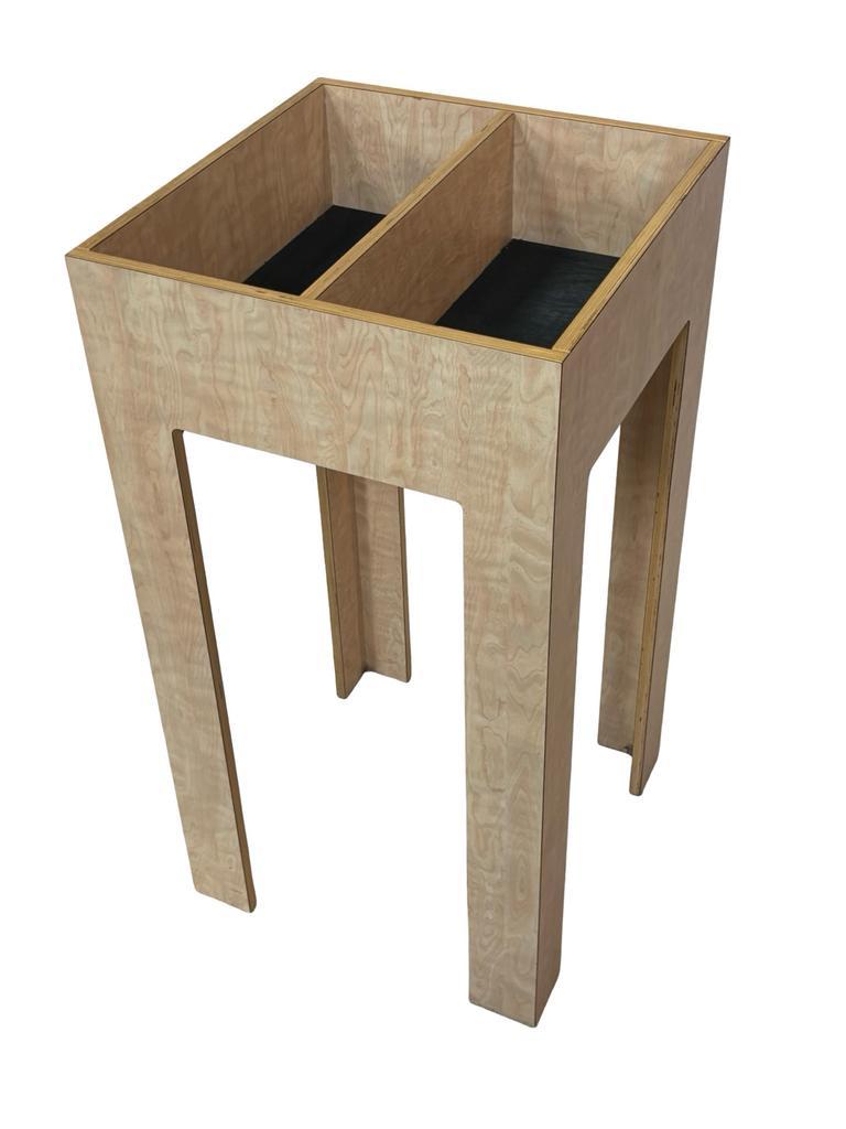 Houten Tafel Opbergmeubek Lp Cd Boelen - Uniek Design image 16