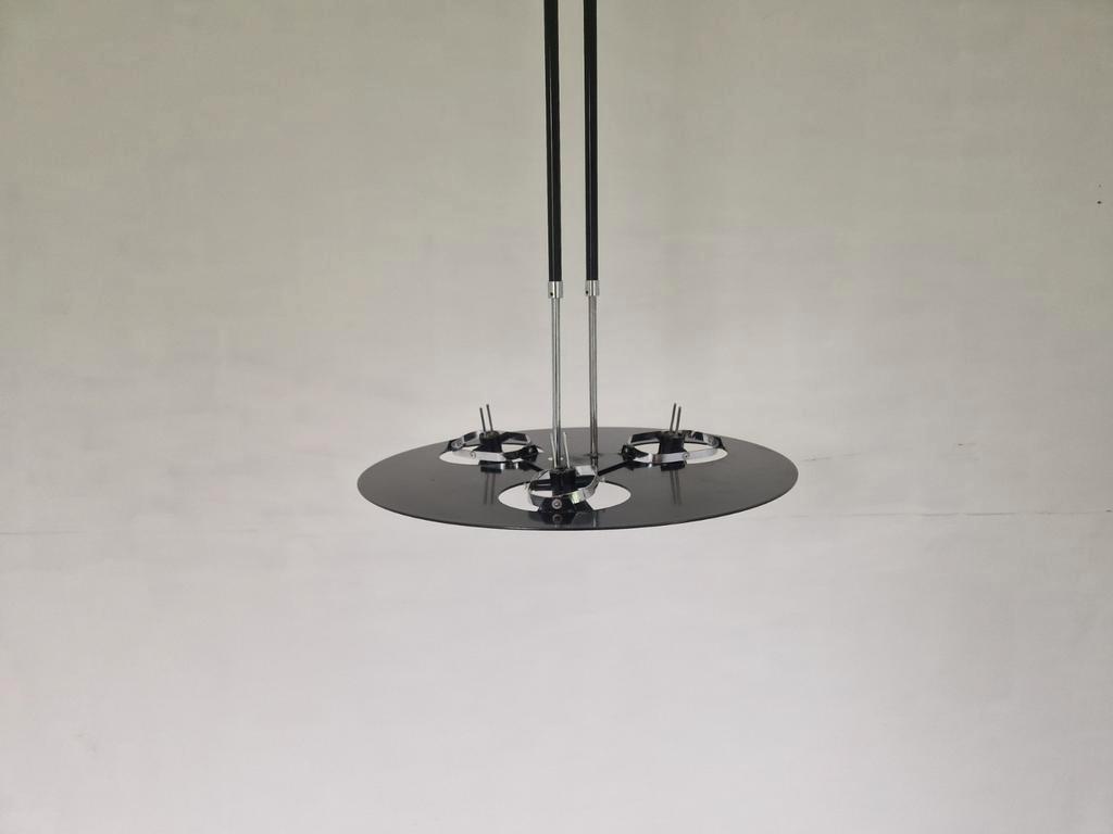 Zeldzame Dijkstra Postmoderne Vintage Triple Spot Lamp. image 3
