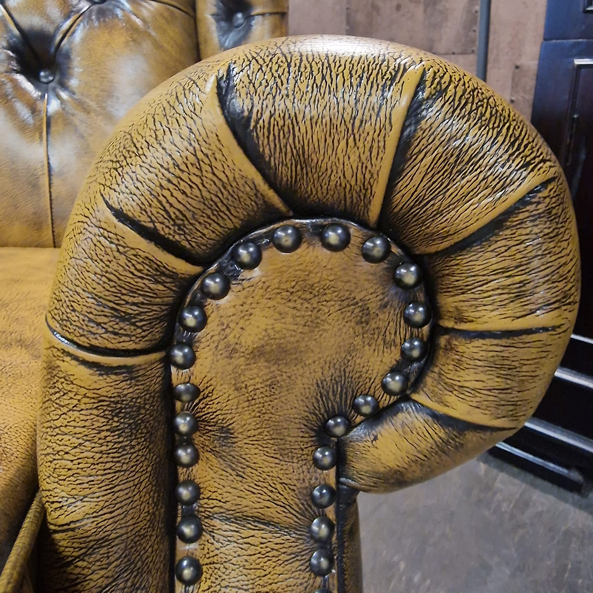 Chesterfield Tremblay Relaxfauteuil - Antiek Whiskey image 9