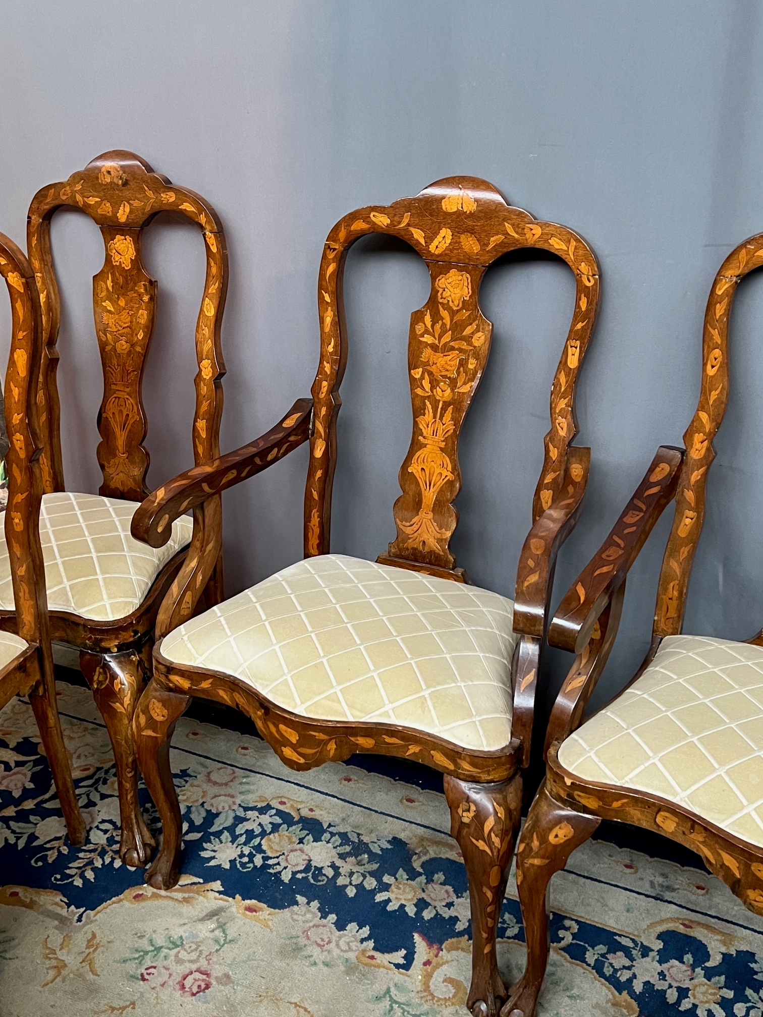 Set Van Twee Fauteuils En Zes Stoelen. image 6
