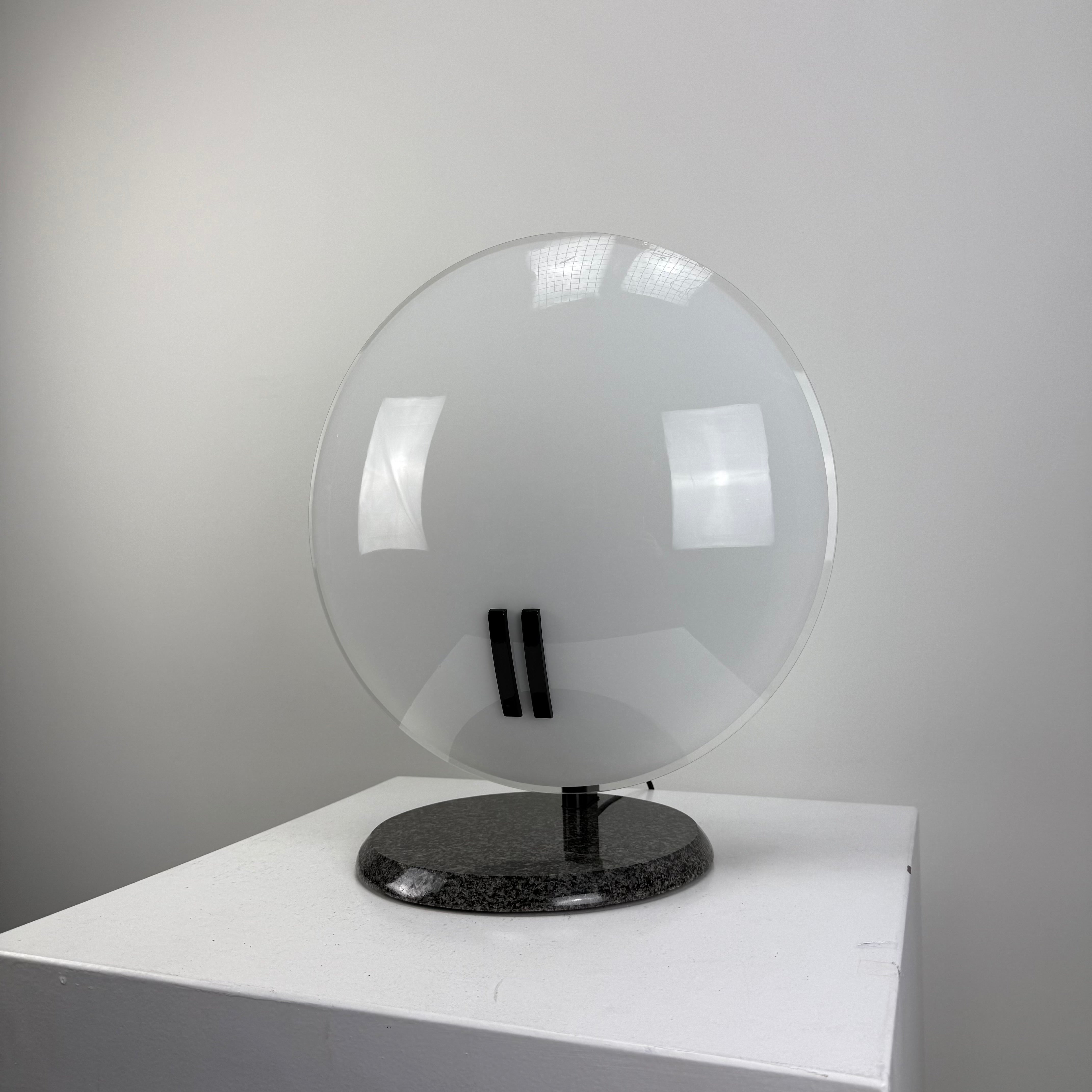 Table Lamp Perla By Bruno Gecchelin For Oluce, 1980 image 8