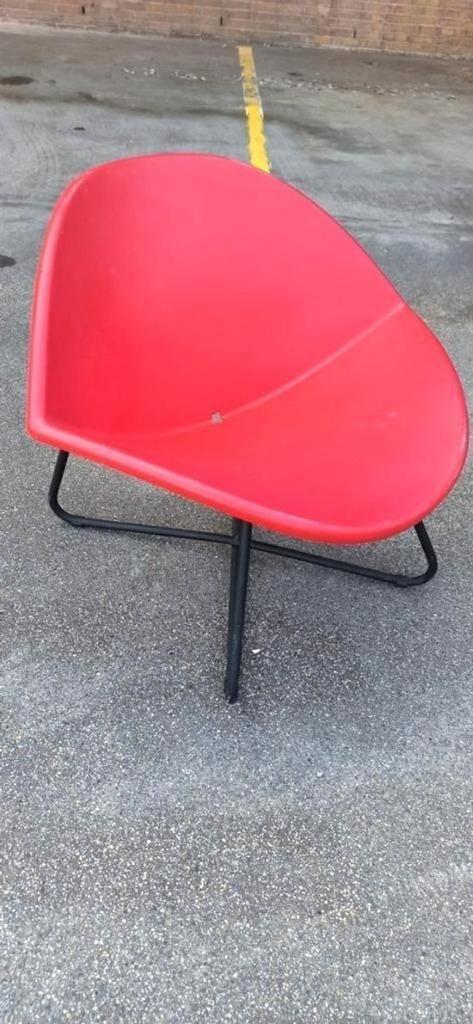 Vintage Ikea Lips Stoel, Fauteuil, Niels Gammelgaard image 12