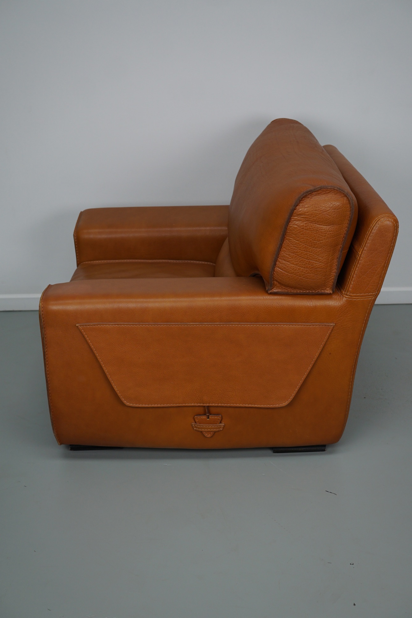 Roche Bobois Clubfauteuil In Tan/cognac Nekleer image 11