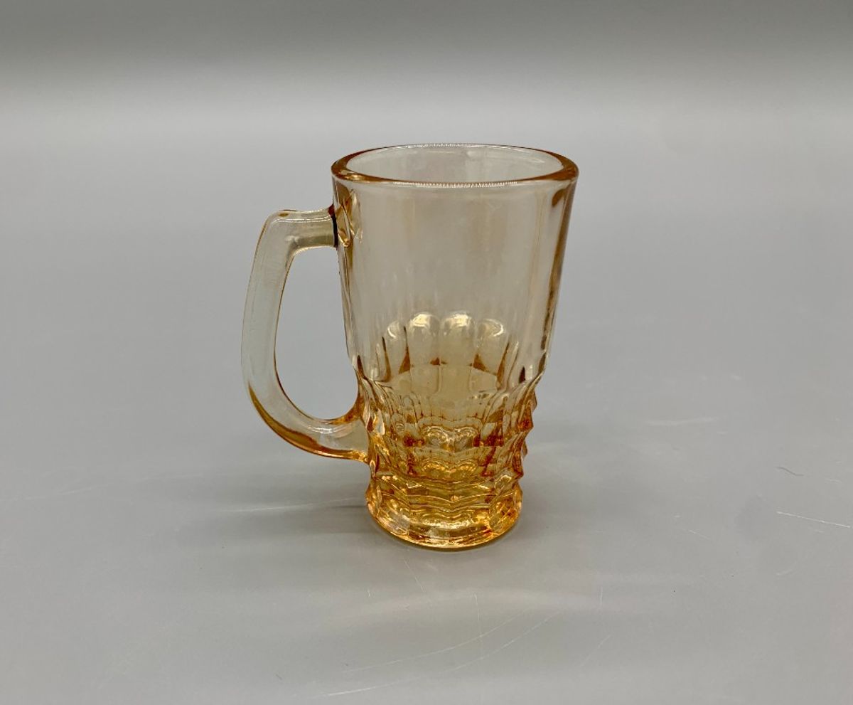 Set Vintage Shotglaasjes Ombre Oranje 5 Stuks image 3