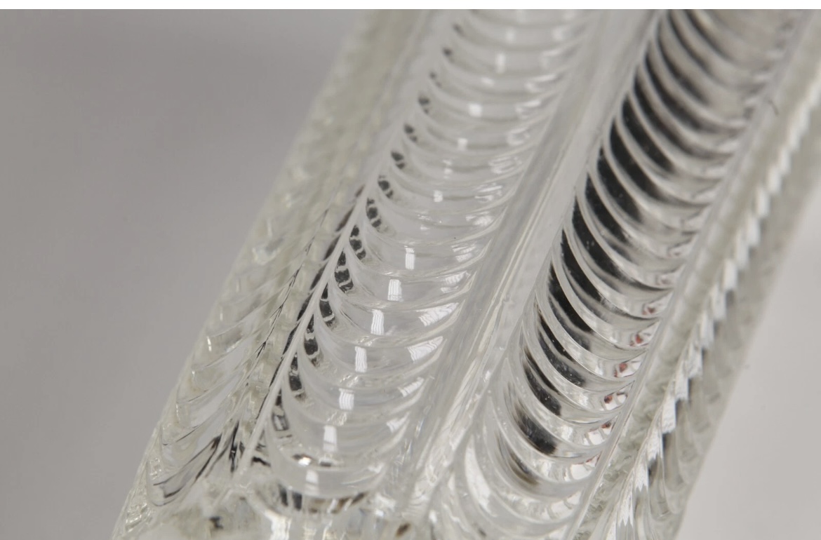 Jaren 50 Persglazen Vaas Uit Italie image 10