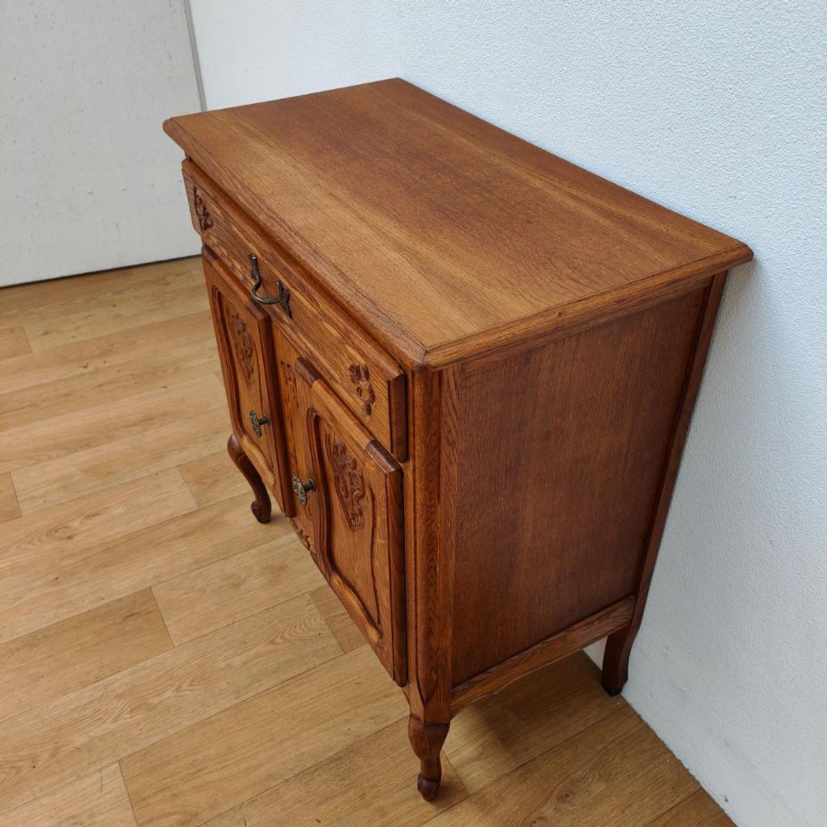 Vintage Landelijk Ladekastje Buffetkastje Ladekast Halkastje Wandkast image 6