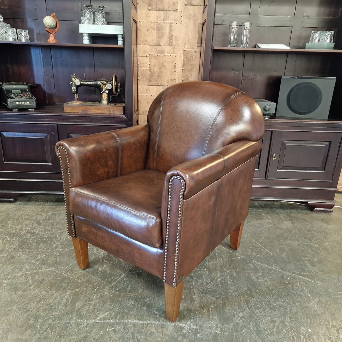Chesterfield Hammingway Fauteuil - Antiek Bruin image 3