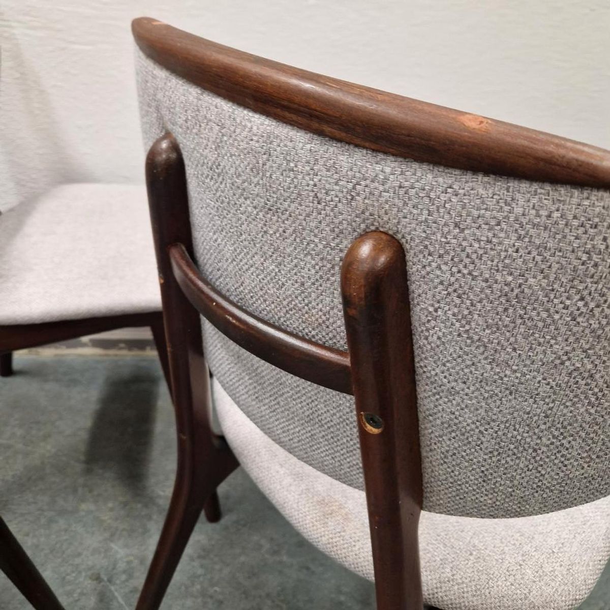 4 Vintage Eetkamerstoelen 4 Vintage Stoelen Bekleed image 13