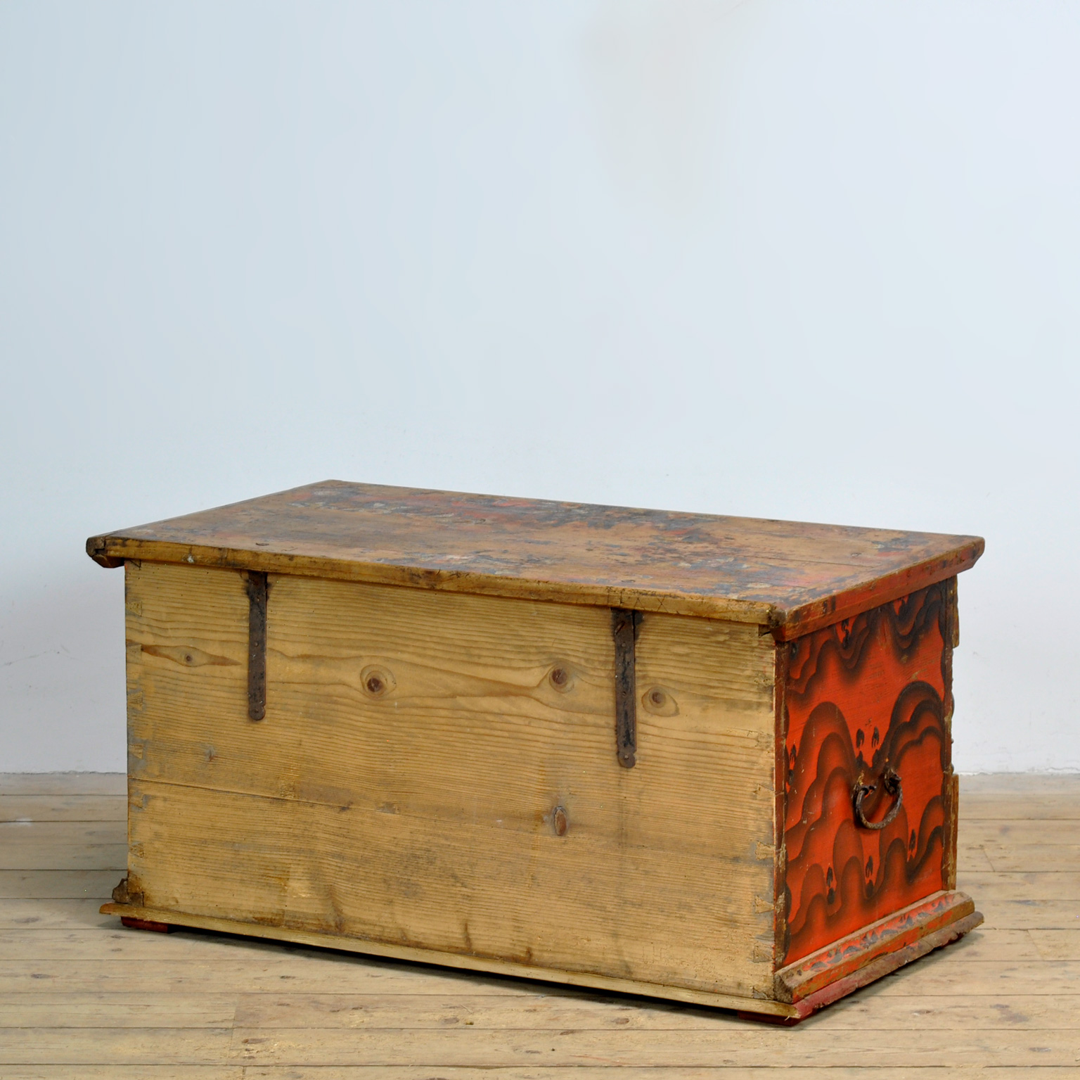 Folk Art Bruidskist, Circa 1850 image 16
