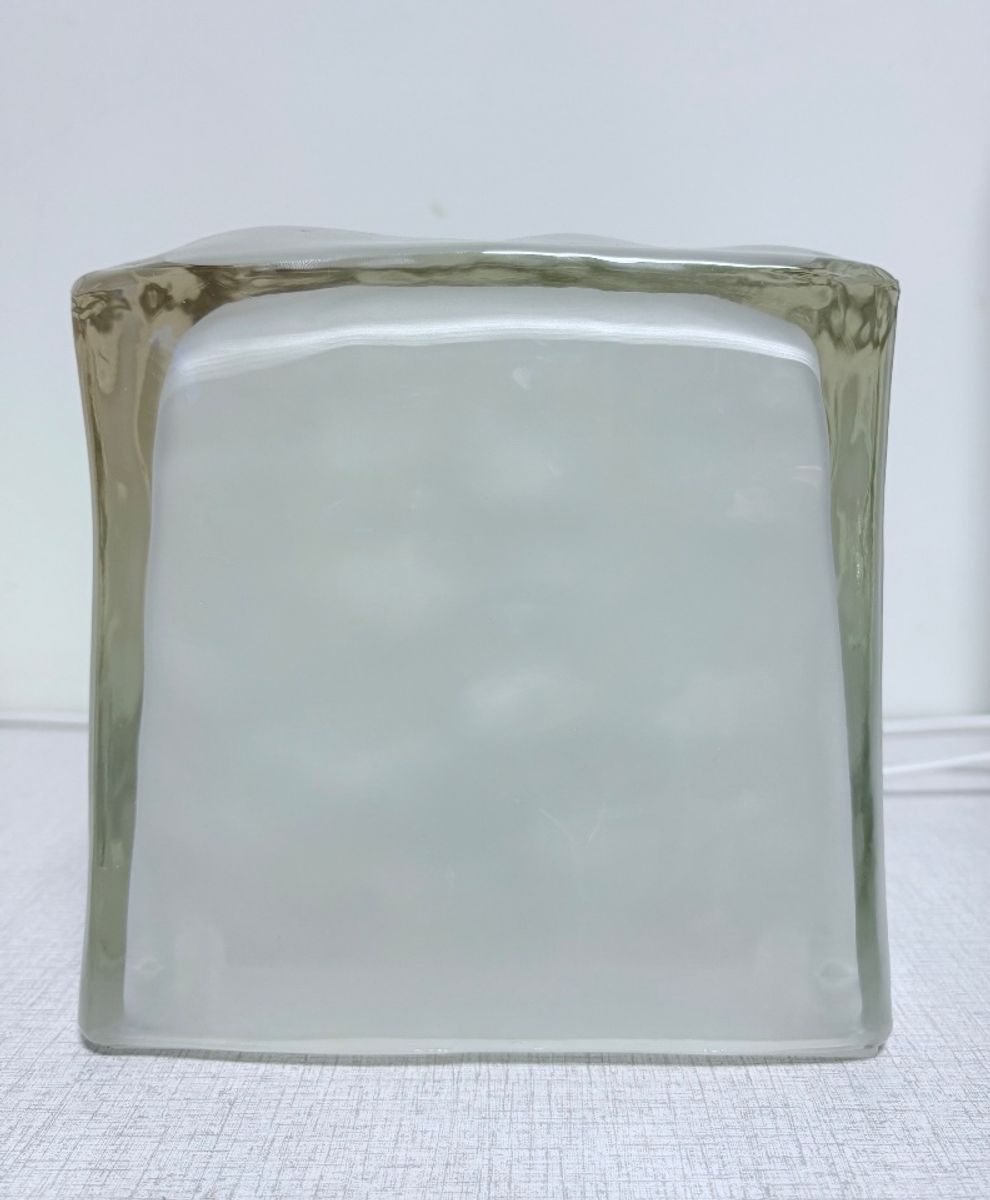 Set Vintage IKEA Iviken ‘melting Ice Cube’ Tafellampen image 5