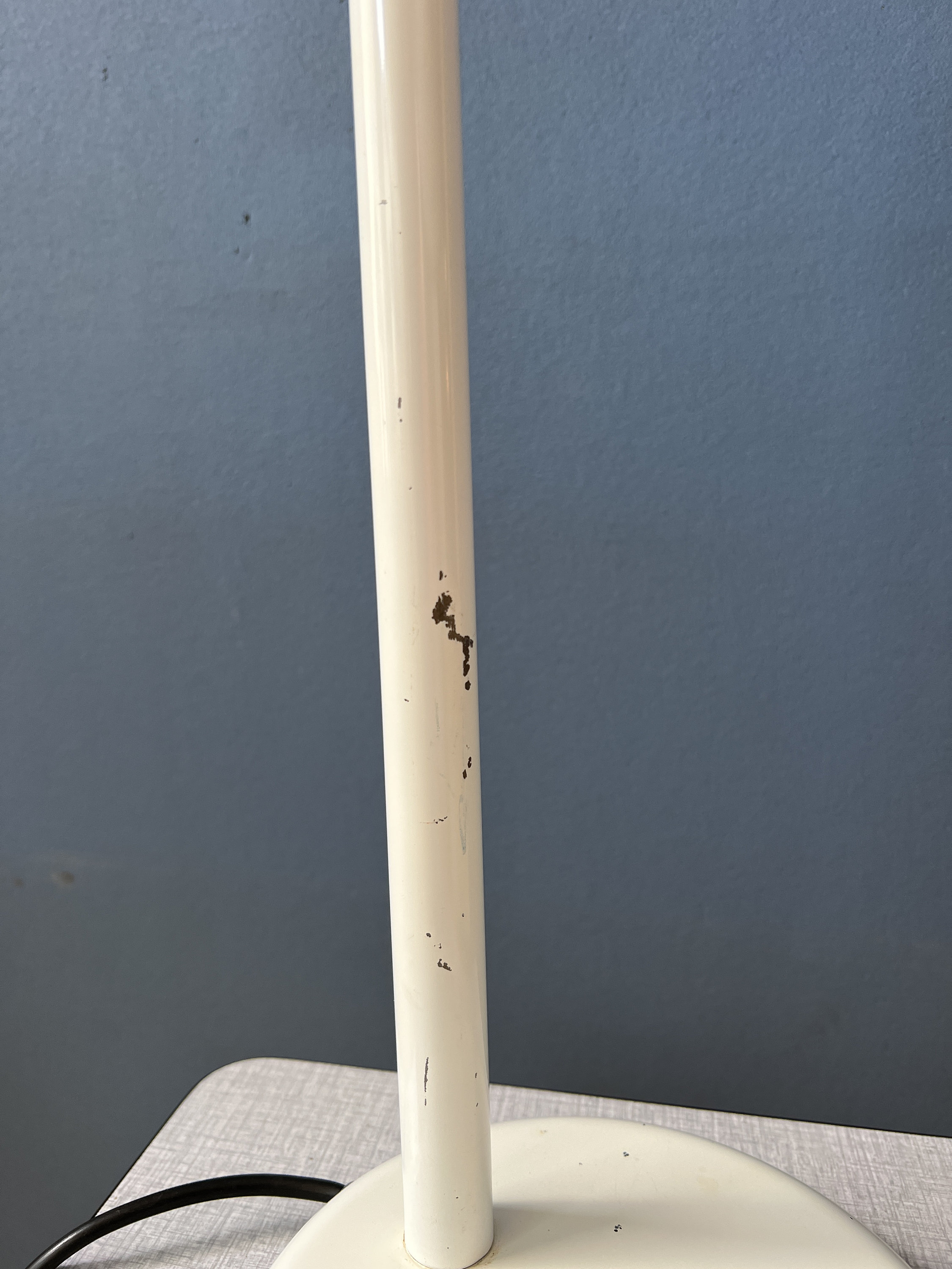 Witte Anvia Bureaulamp - Tafellamp Uit Het Midden Van De Eeuw - Vintage Kantoorlicht image 11