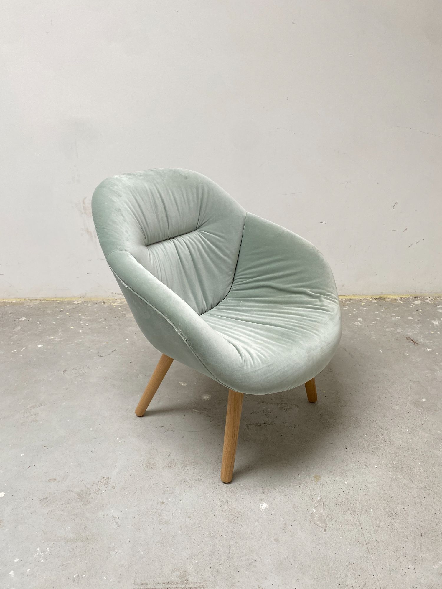 HAY About A Lounge Chair High /soft Aal92 Fauteuil,onderstel Hout image 2