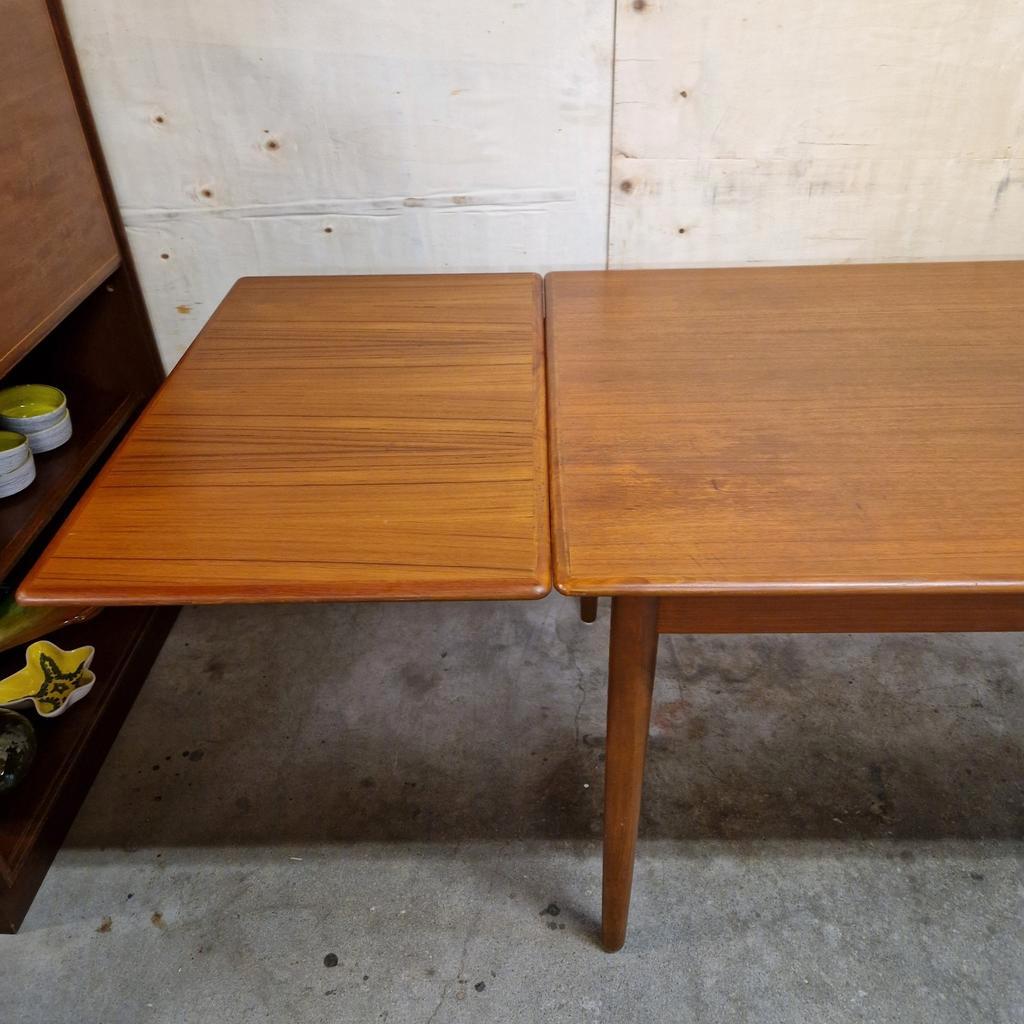 Vintage Uittrektafel Deense Eettafel Vintage Tafel image 19