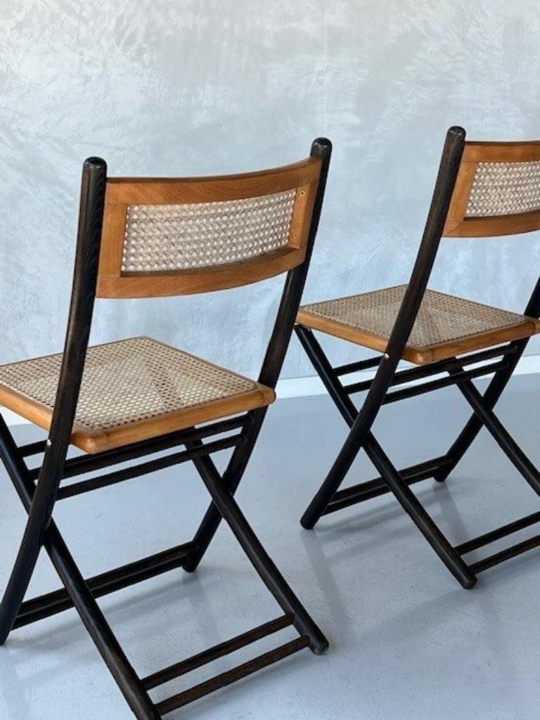 Jaren 70 Klapstoelen 2x Vintage Retro Klapstoel Prijs P/stuk image 6