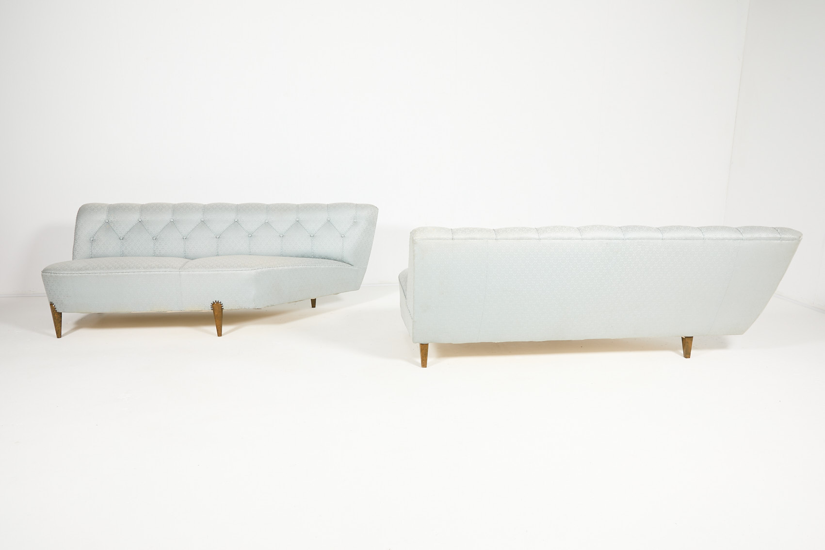 Spectacular Swedish Modern Pair Of Sofas From Otto Schulz, 1940’s image 7