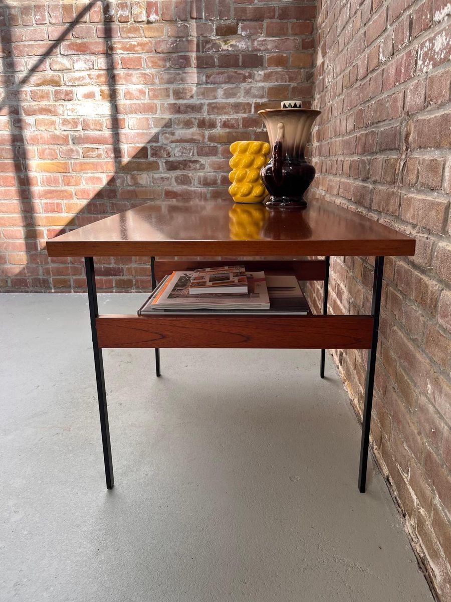 Vintage Houten Bijzettafel, Tafel, Audiomeubel image 11