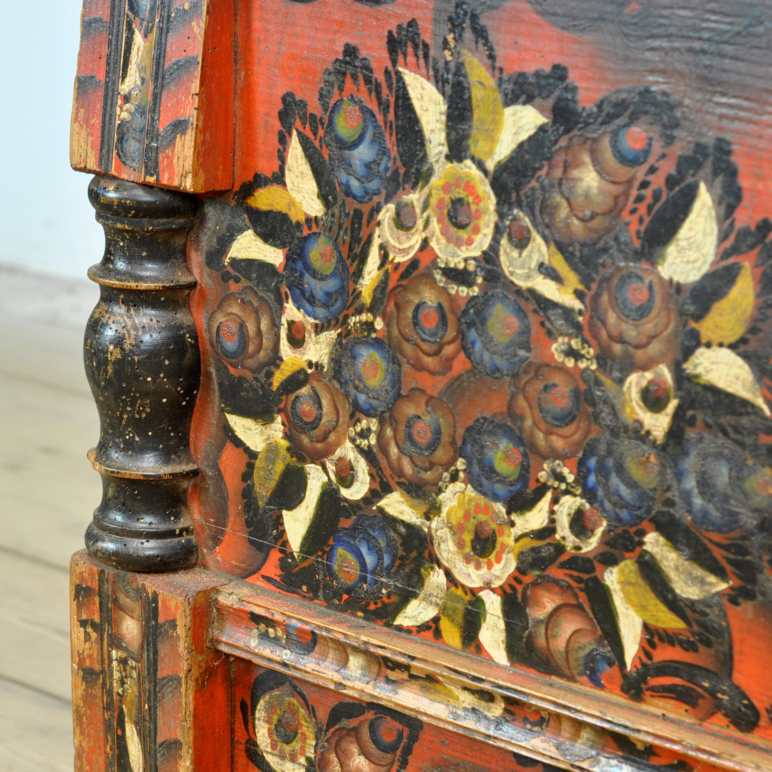 Folk Art Bruidskist, Circa 1850 image 14
