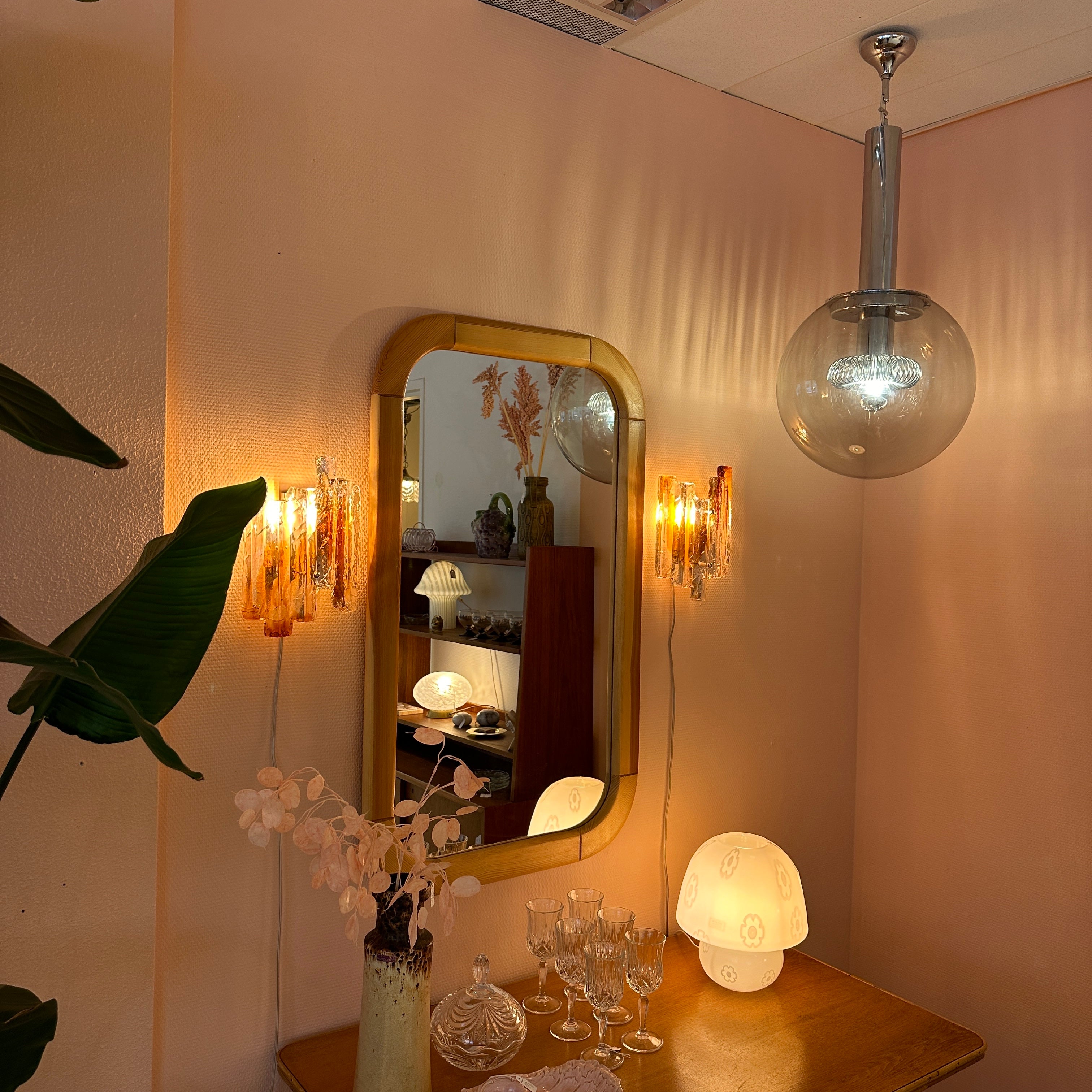 1970 Italian Chrome Globe Light image 12