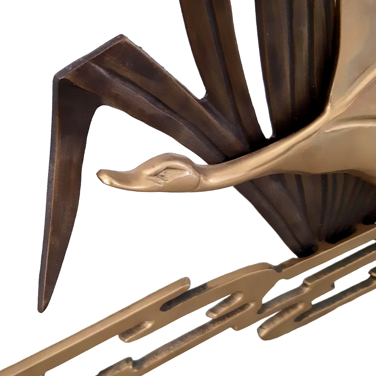Ng19 – Bijan Bahar – Brass Sculpture – Birds image 7
