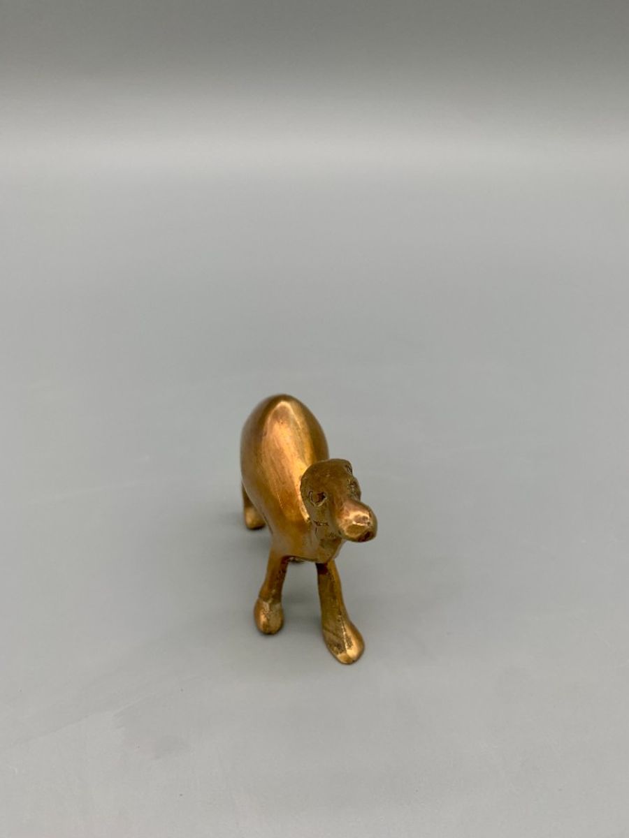 Vintage Messing Dromedaris Klein image 4