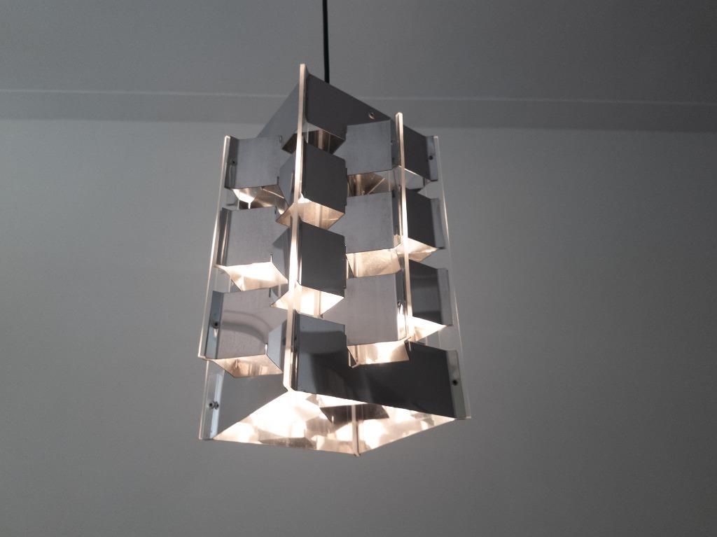 Vintage Hang Lamp Van J.j.m. Hoogervorst image 9