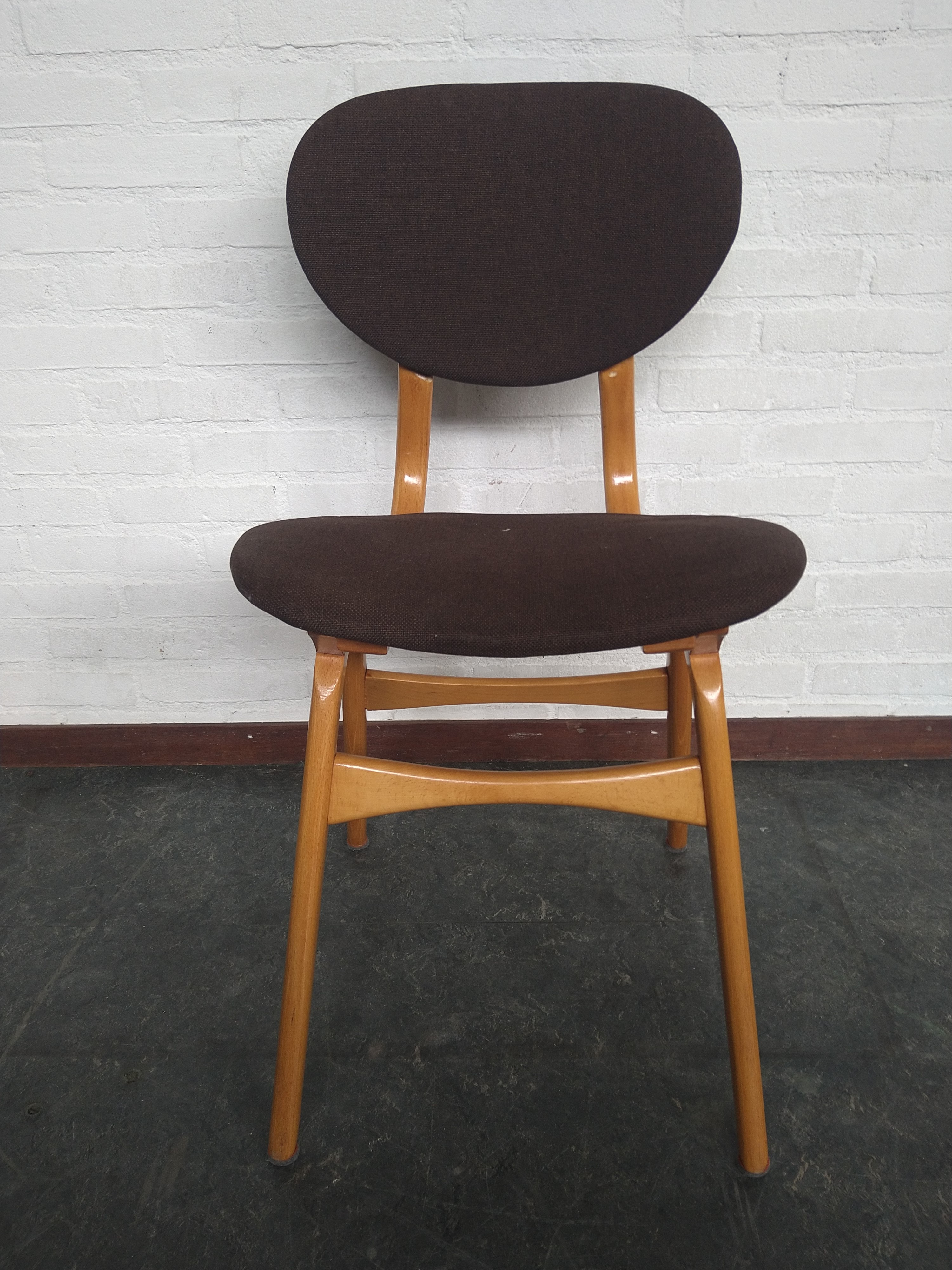 1x Vintage Scandinavische Stoel '60 image 2