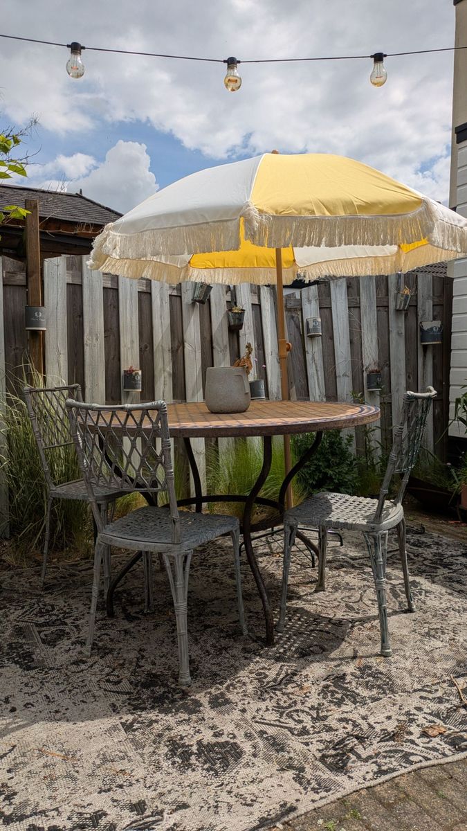 Bamboo Stoelen Set Van 4 image 2