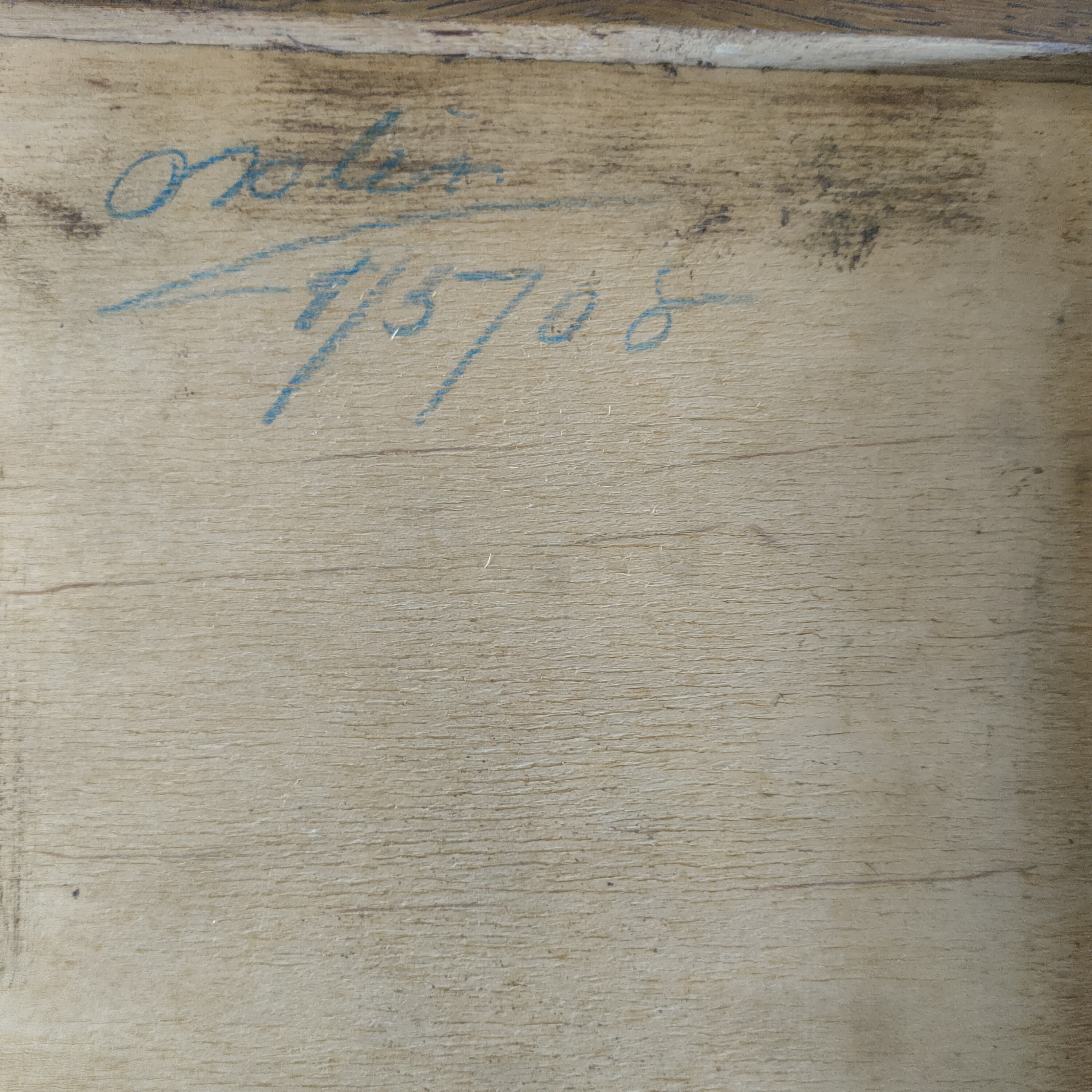 Antieke Arts & Crafts Halmeubel Kapstok (1908) image 12