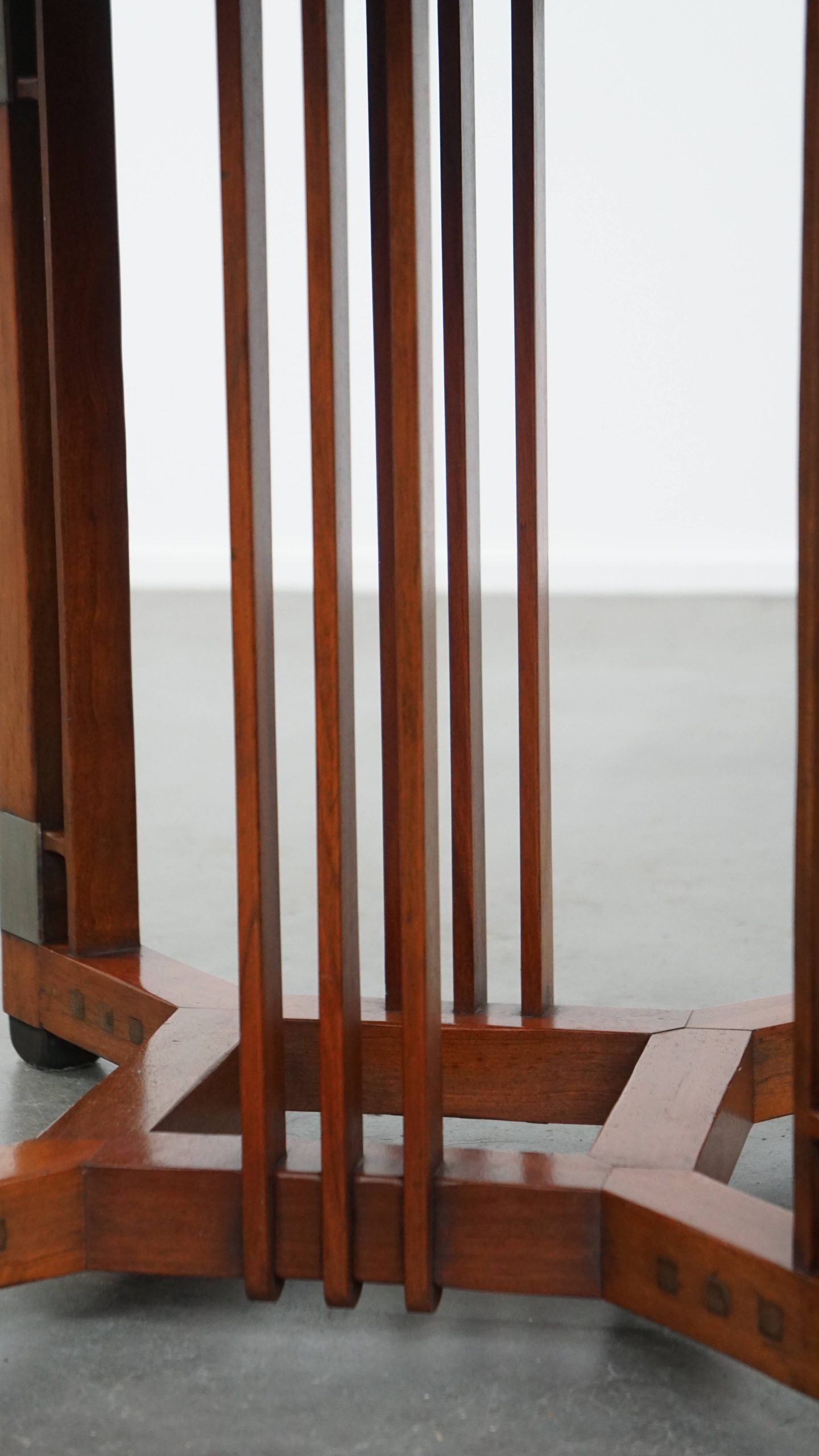 Mooie En In Goede Staat Verkerende Ronde Art Deco Schuitema Design Bijzet/ Salontafel image 7