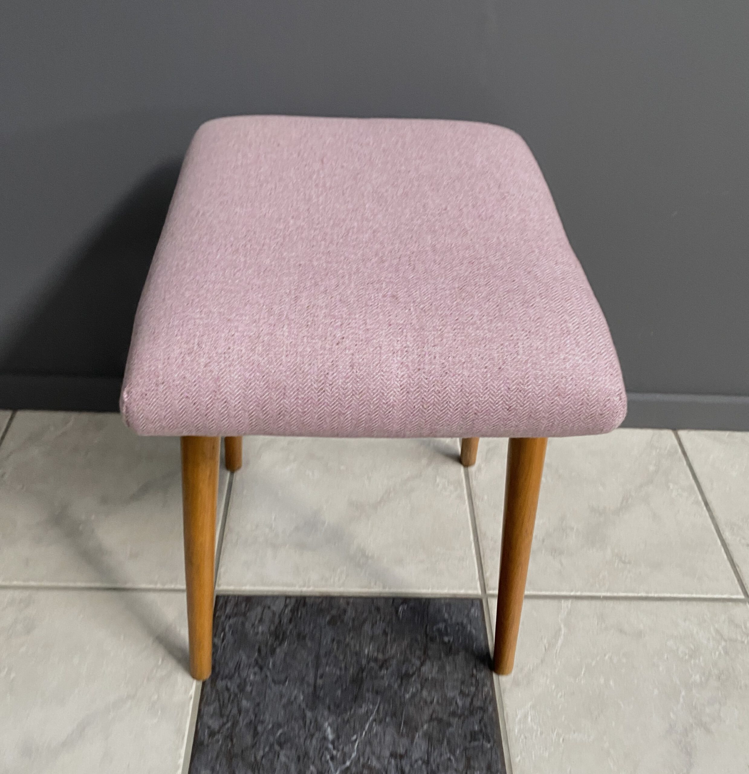 Pink Small Stool 1970s image 7