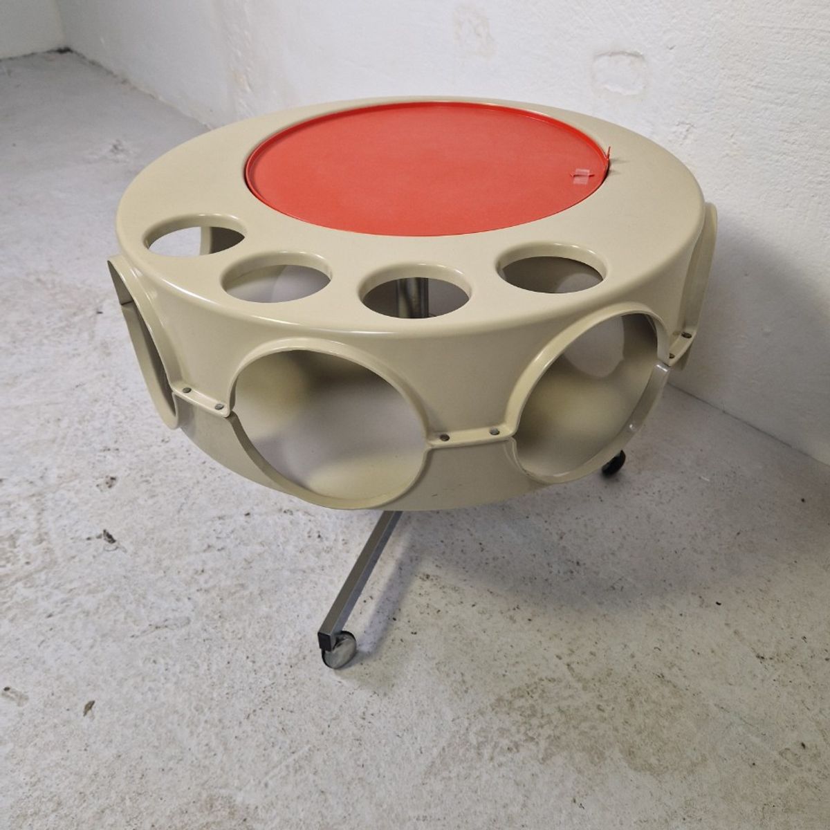 Rotobar Van Curver Jaren 70 Salaontafel image 4