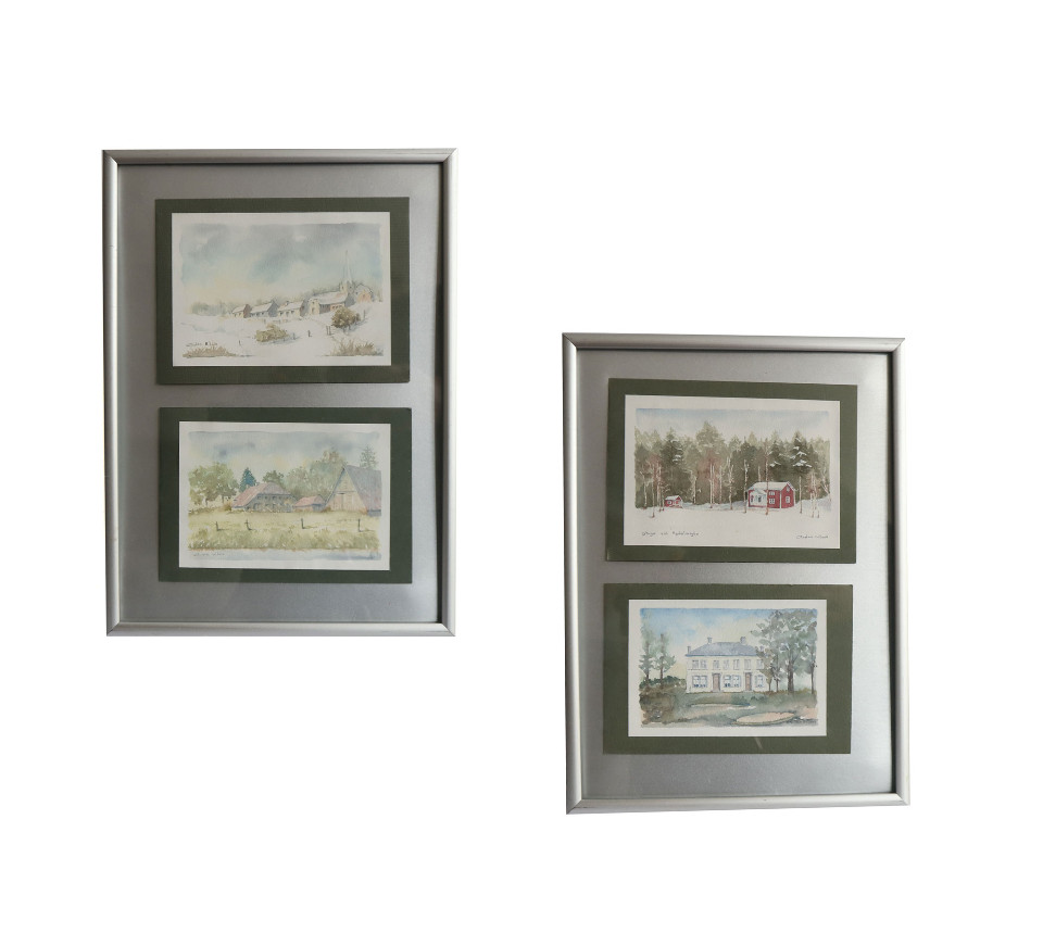 2 Mini Aquarellen Van Andra, 2004/2005 image 3