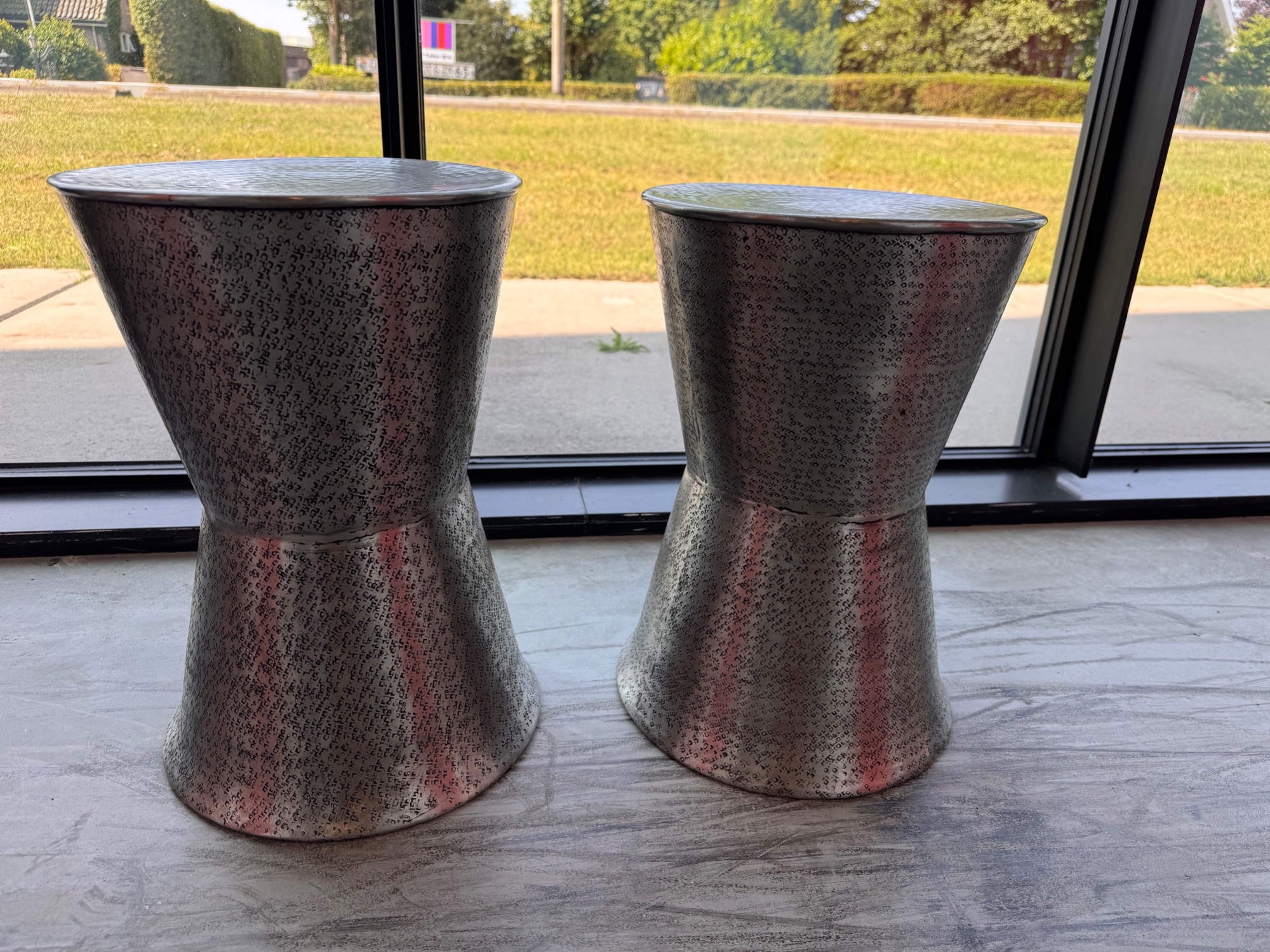 Gehamerde Ijzeren Diabolo Krukken, 2x, Nic Duysen image 4