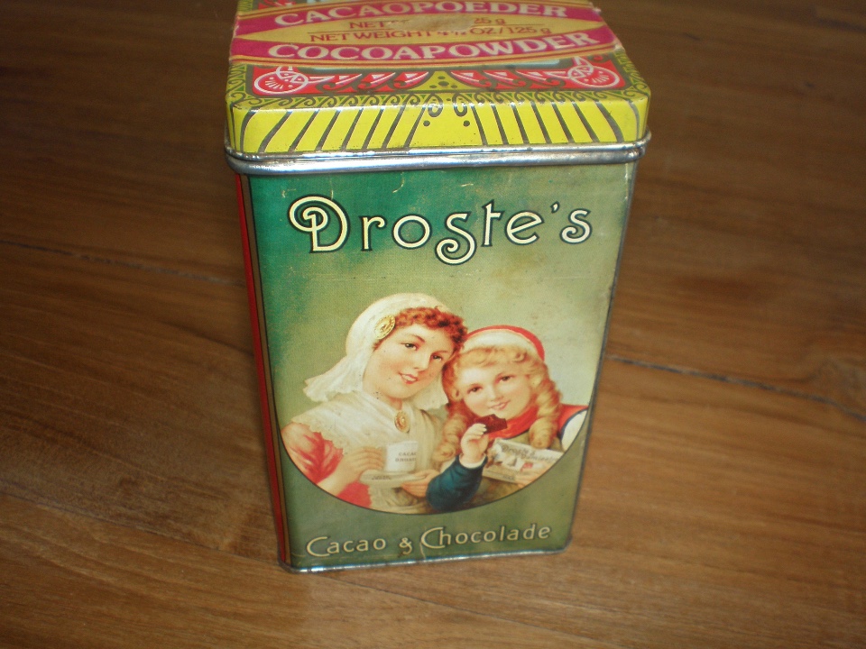 2X Cacao Van  Houten 1980 En Droste  Cacao Blikken image 5