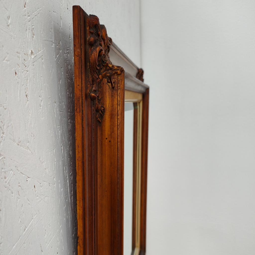Grote Vintage Hollywood Regency Barok Rococo Spiegel image 7