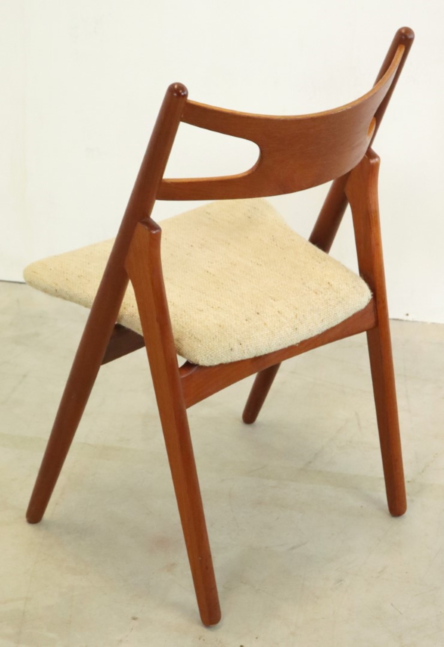 Set 6 Hans Wegner Carl Hansen Ch29 Stoelen Vintage Deens Sawbuck image 12