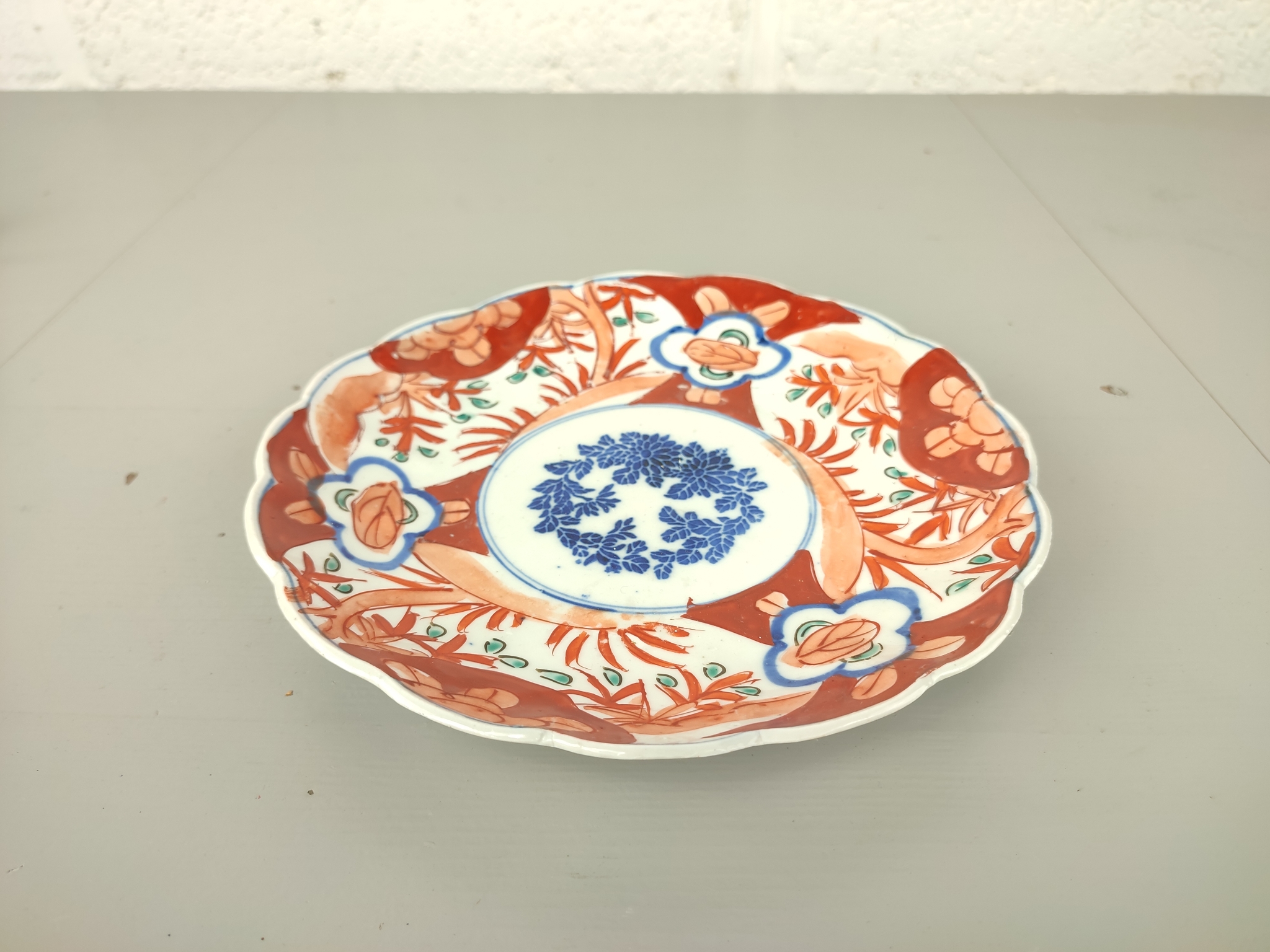 Antiek Japans Imari Bordje image 3