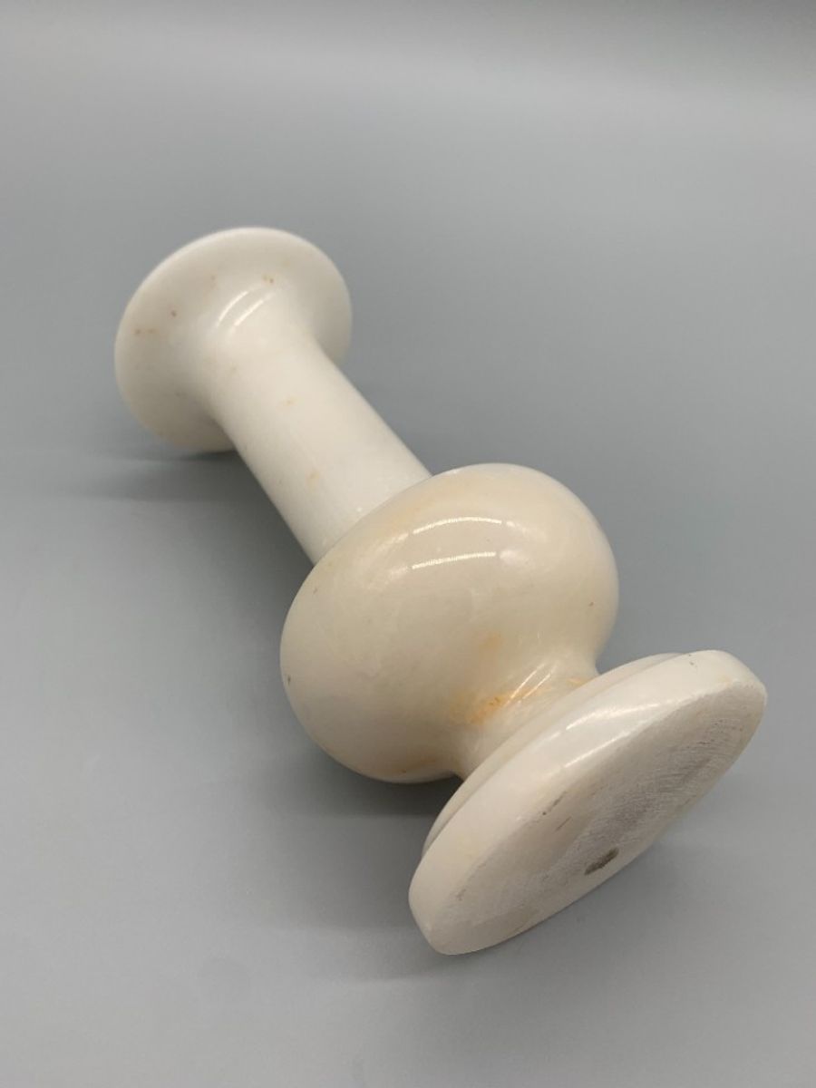 Vintage Vaasje Marmer Crème Kleurig image 6