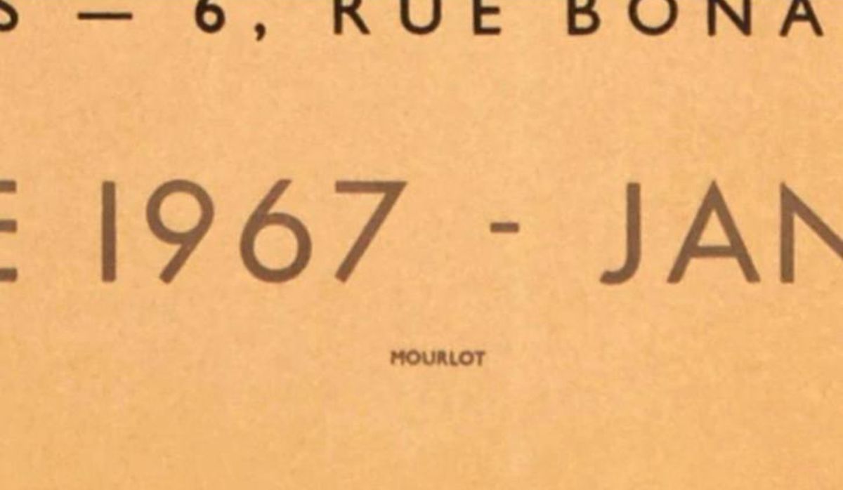 Limited Edition Originele Poster Picasso Uit 1967 | Galerie Lucie Weill image 4