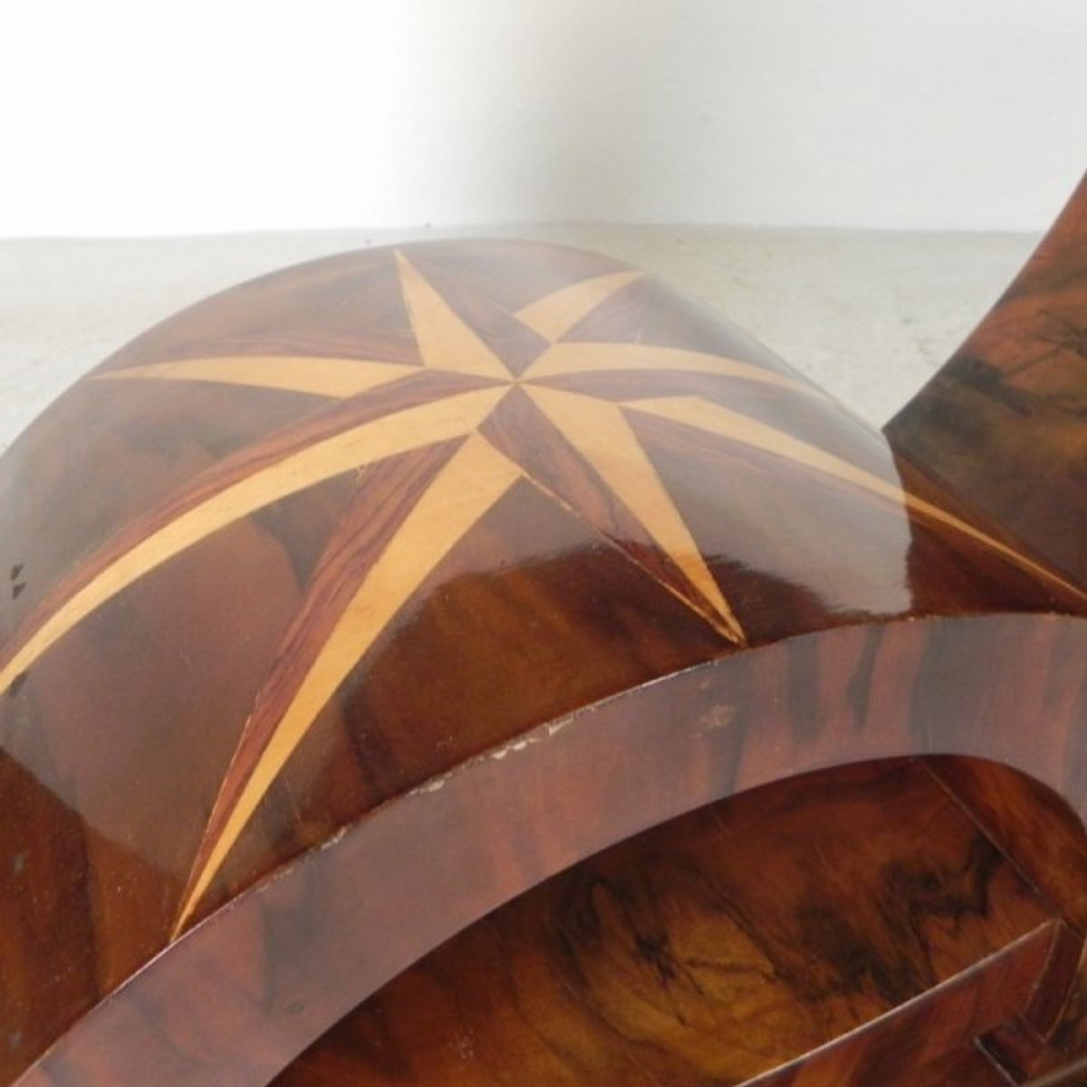 Art Deco Stijl Consoletafel Met Verschillende Soorten Ingelegd Hout image 15