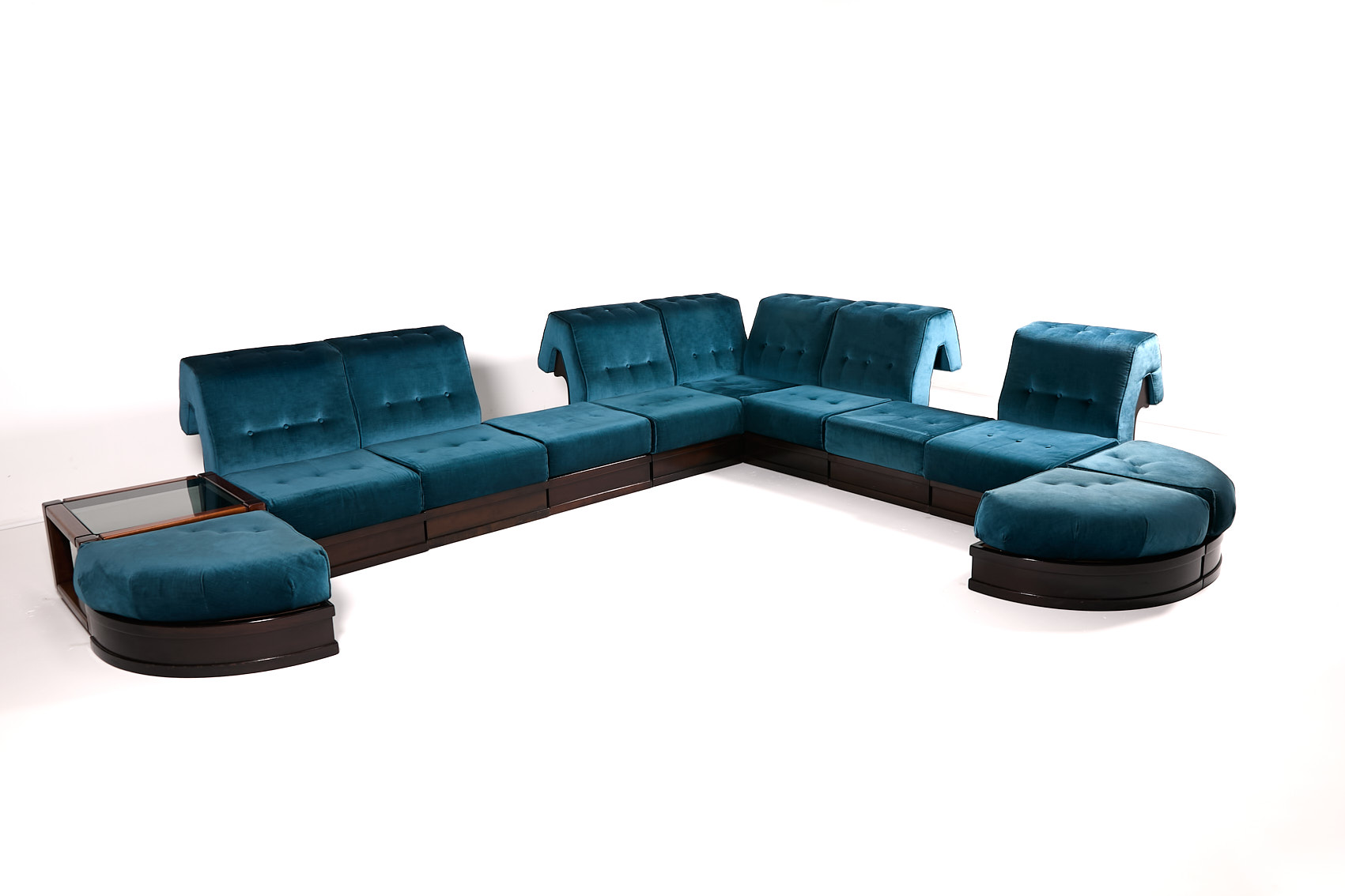 Luciano Frigerio ‘can Can’ Sectional Sofa, 1960’s Italy image 6