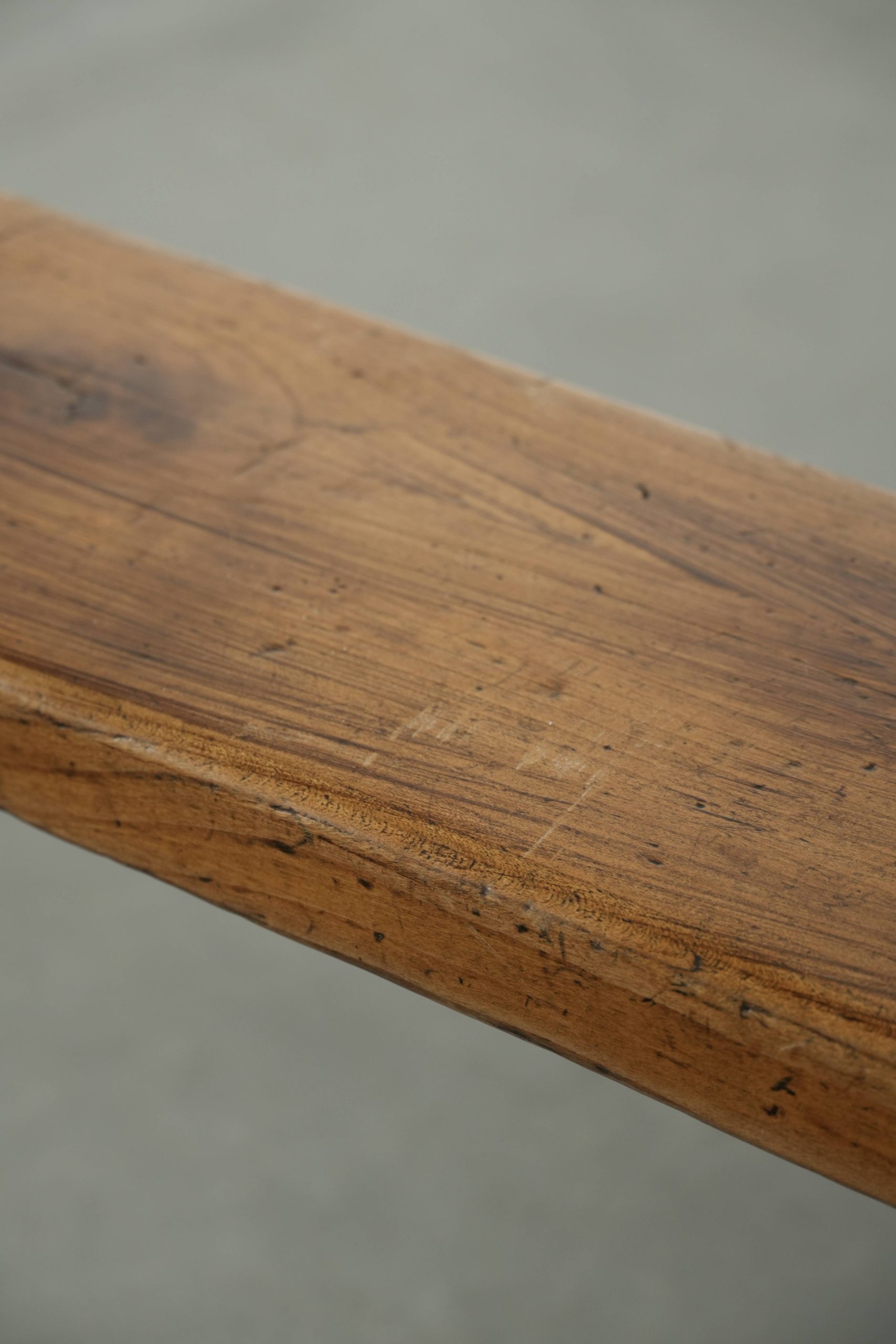 Tijdloze Franse Brocante Halbank/ Bankje Voor Aan De Eettafel Met Een Geweldige Uitstraling image 15