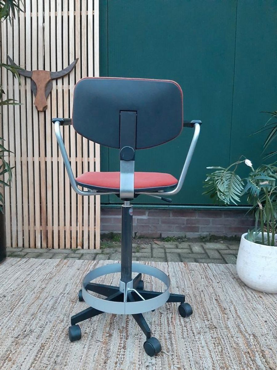 Vintage Architectenstoel Gispen Retro Design Stoel Gasveer image 5