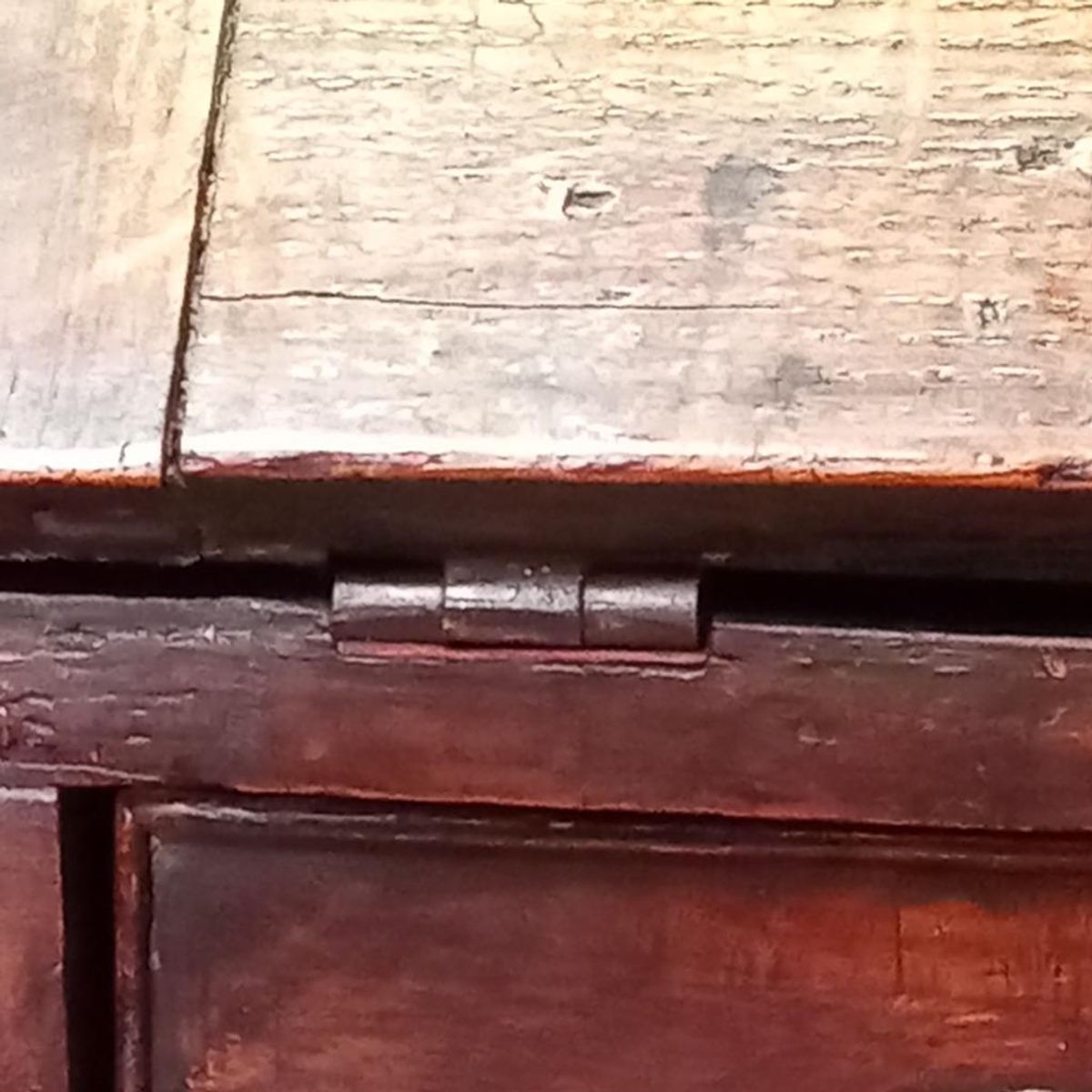 Antieke Engelse Secretaire image 11