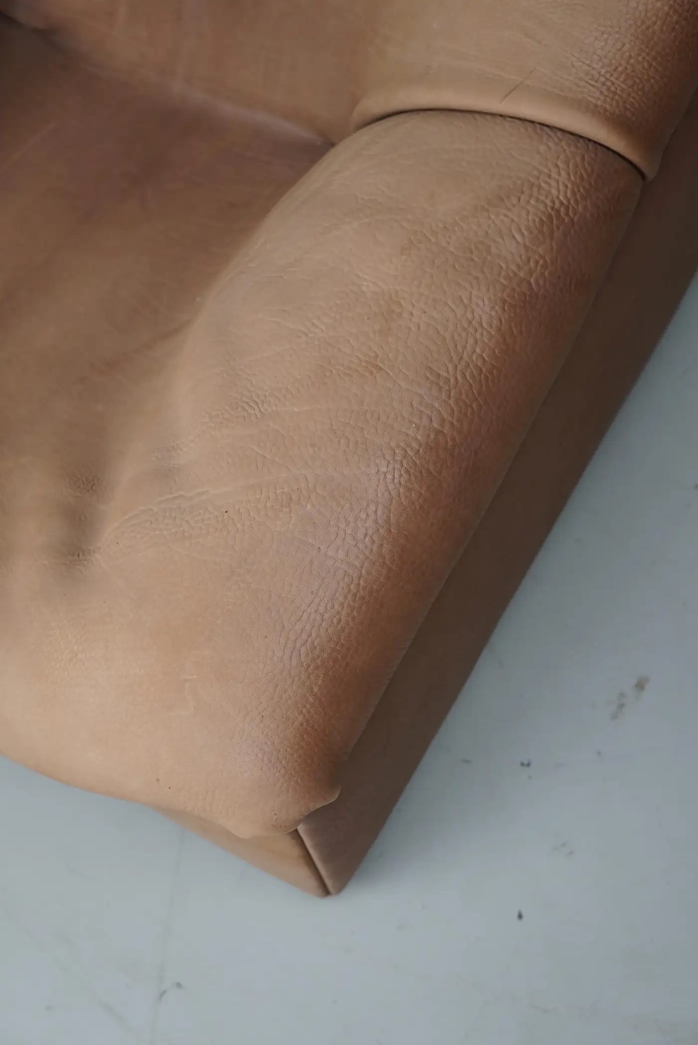 De Sede Ds46 Lounge Fauteuil In Tan/beige Buffelleer, Zwitserland image 4