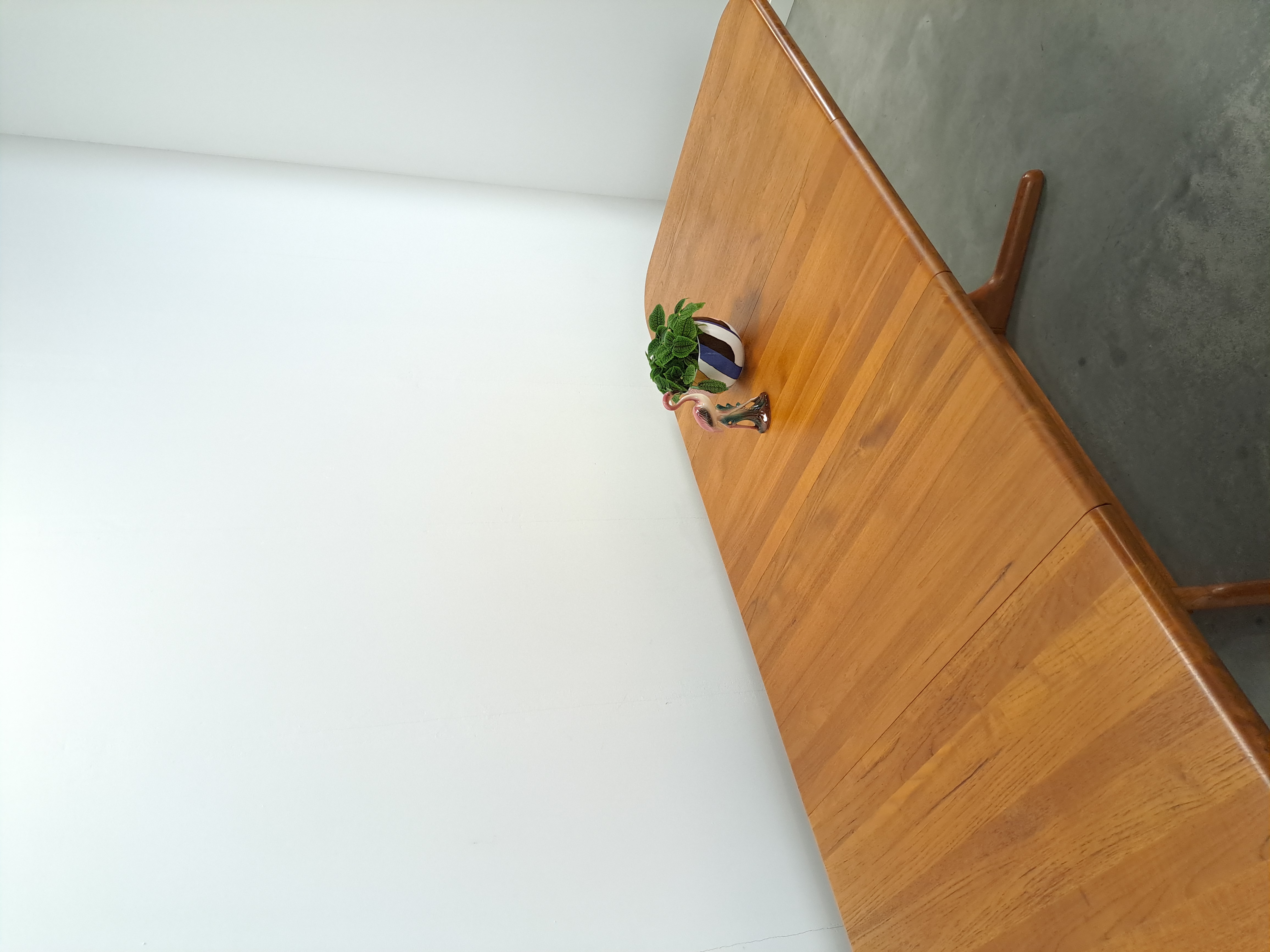 Xl Deense Uitschuifbare Teak Eettafel image 13