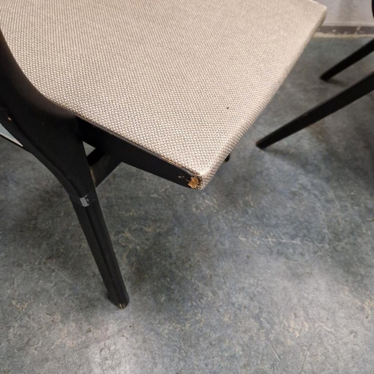 Set Van 4 Vintage Stoelen Stako Eetkamerstoelen Fifties image 15