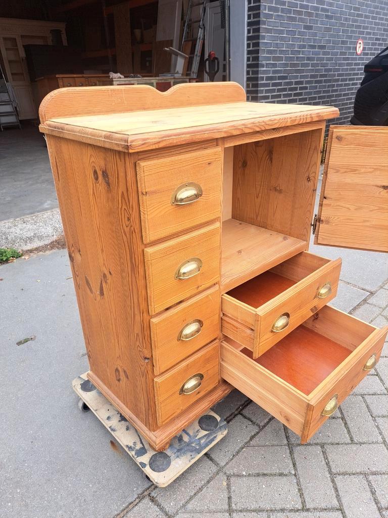 Hand Gemaakte Grenen Ladekast image 18