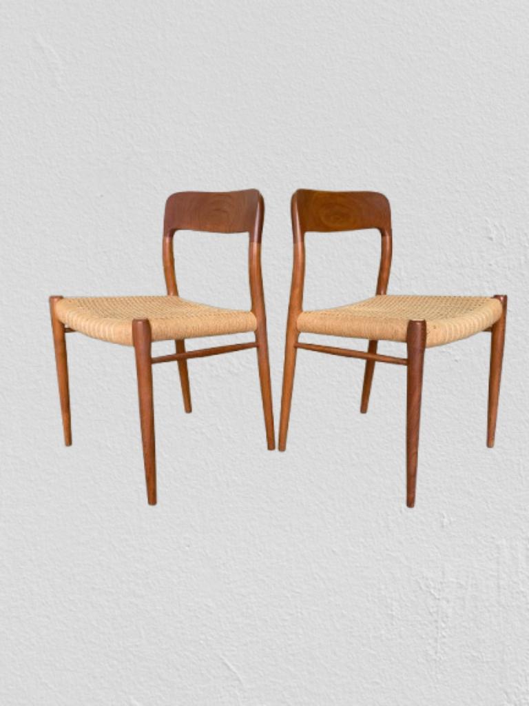 Model 75 Stoelen Van Möller Voor J.L. Möllers Möbelfabrik image 15