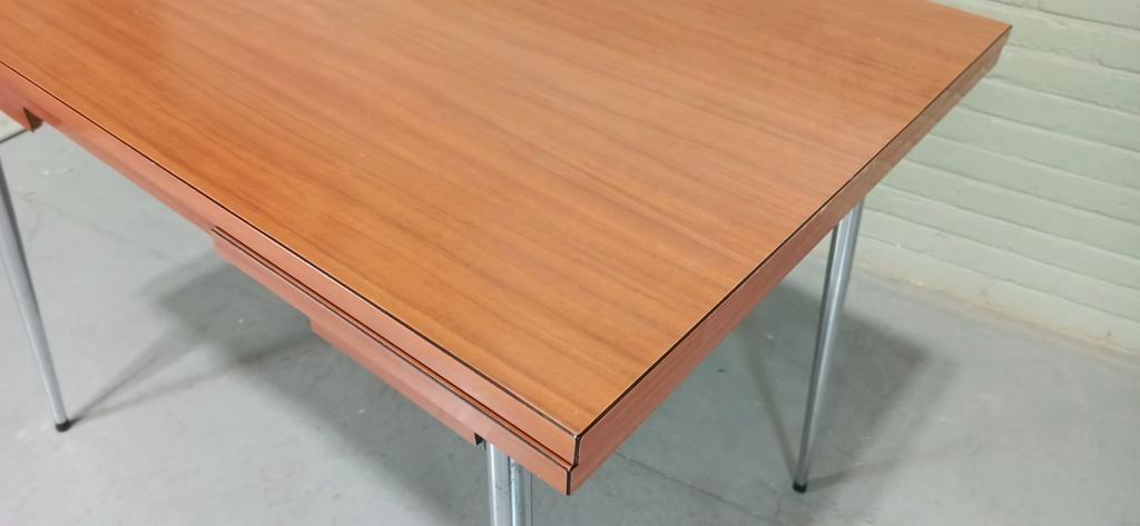 Vintage Formica Uitschuifbare Eettafel image 11